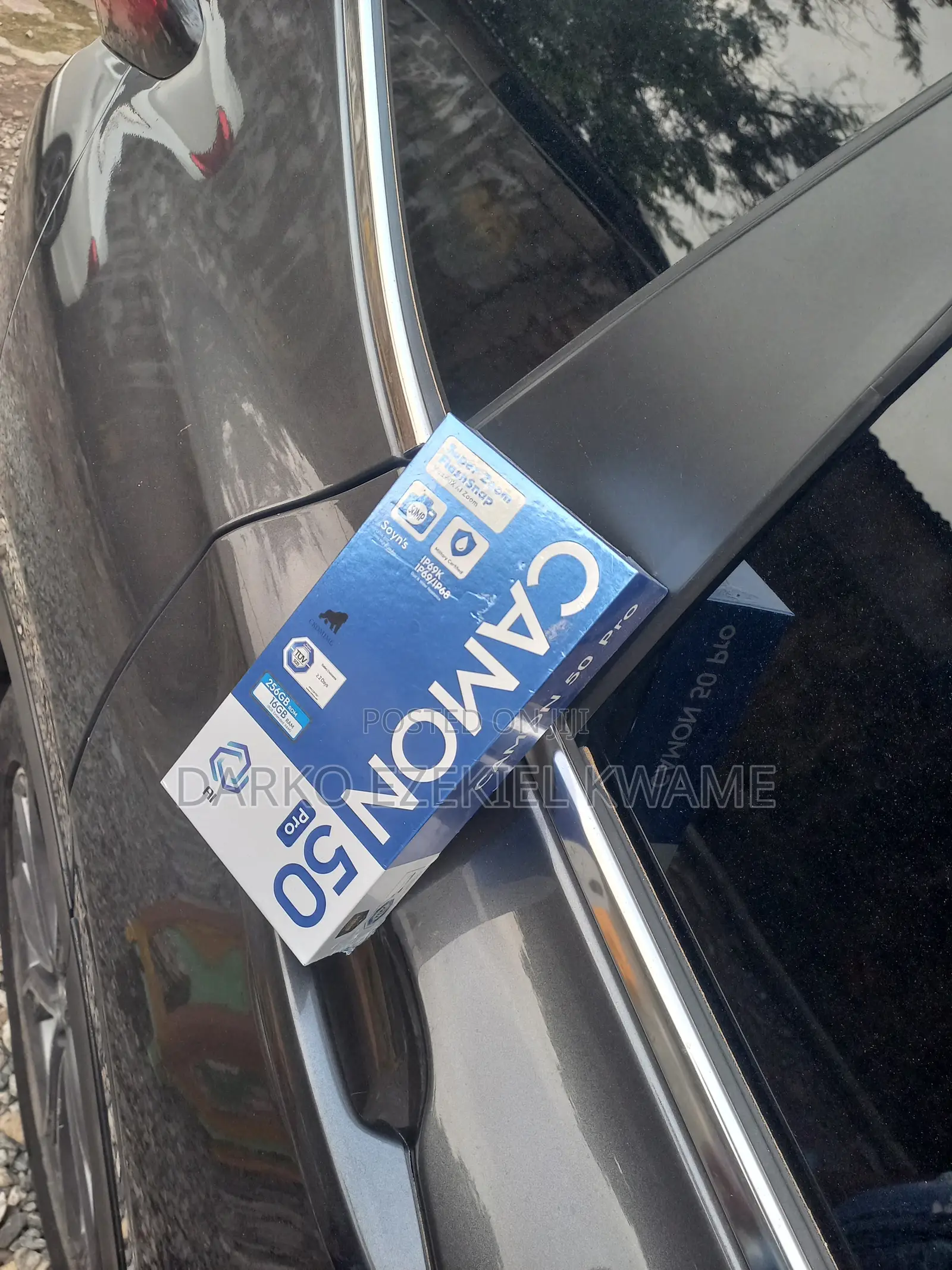 New Tecno Camon 50 Pro 256 GB Black