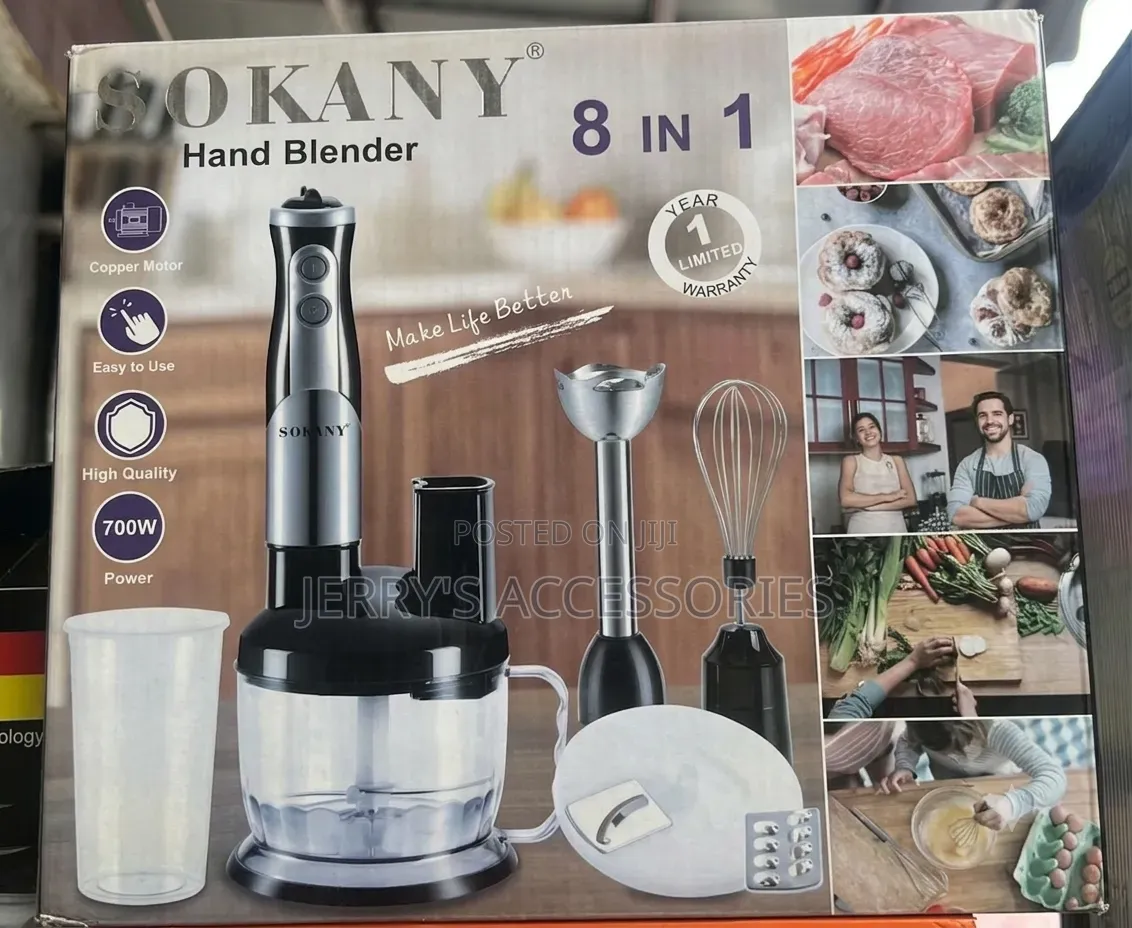 8 in 1 Hand Blender
