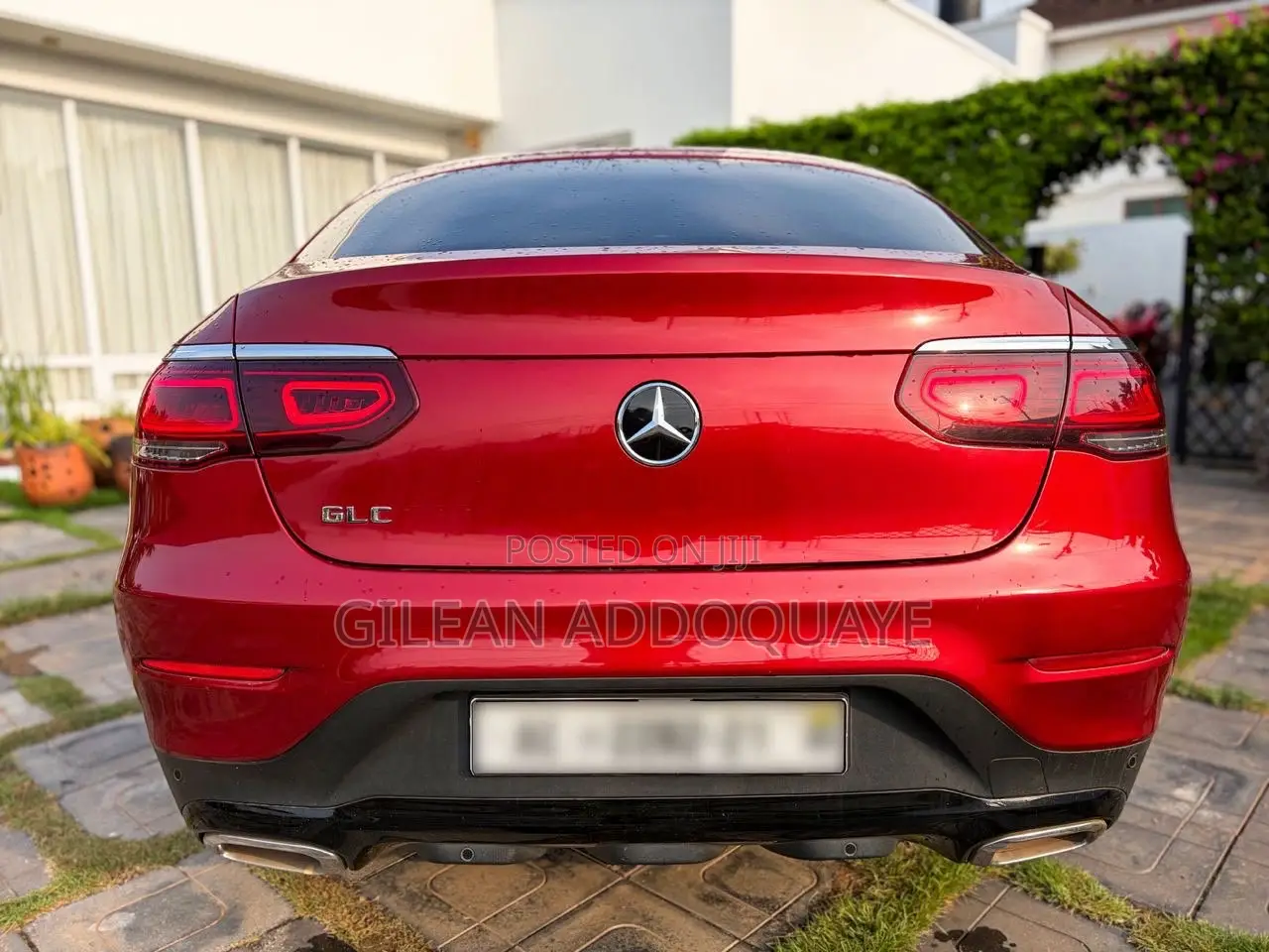 Mercedes-Benz GLC-Class 2020 Red