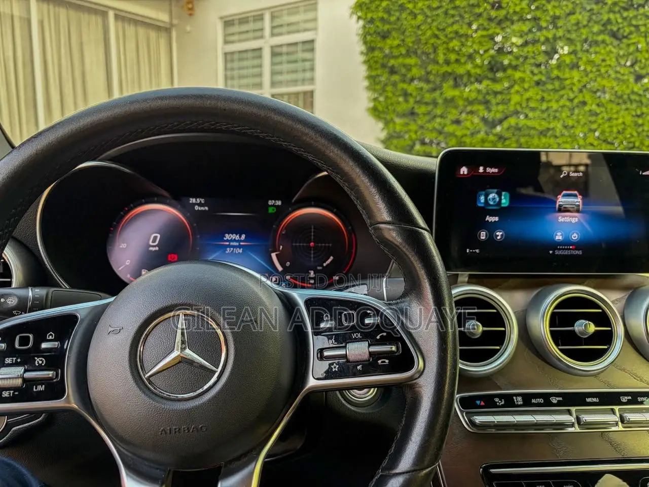 Mercedes-Benz GLC-Class 2020 Red