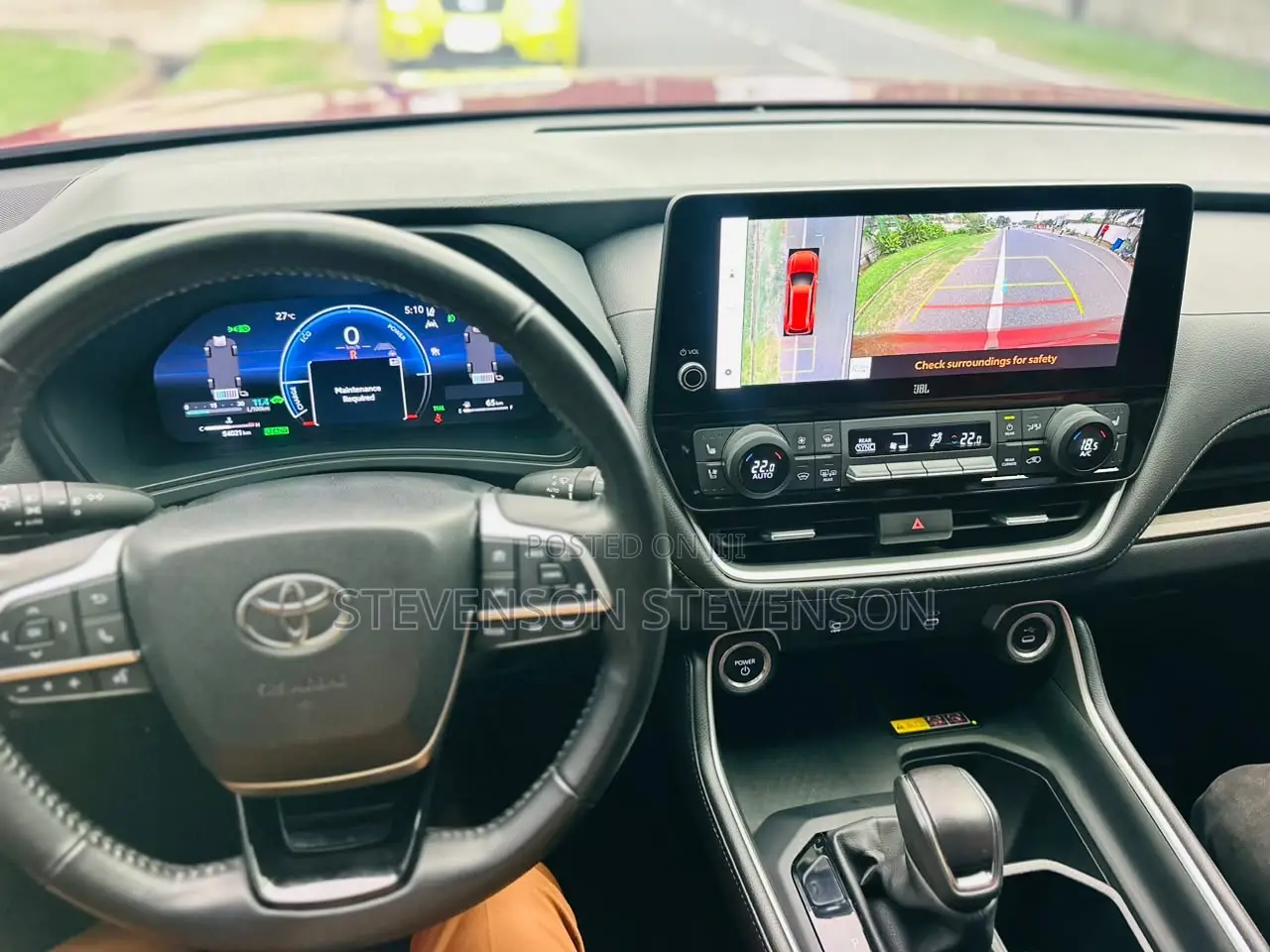 Toyota Highlander 2024 Red