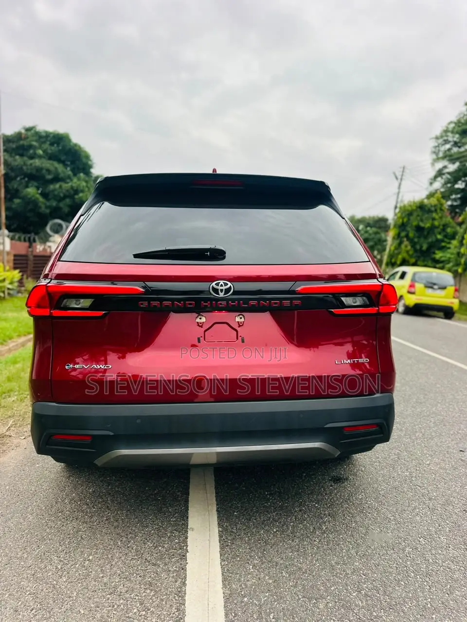 Toyota Highlander 2024 Red