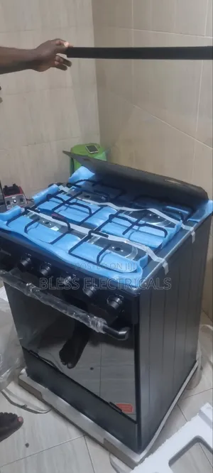 Media 60x60 Gas Burner With Oven Grill