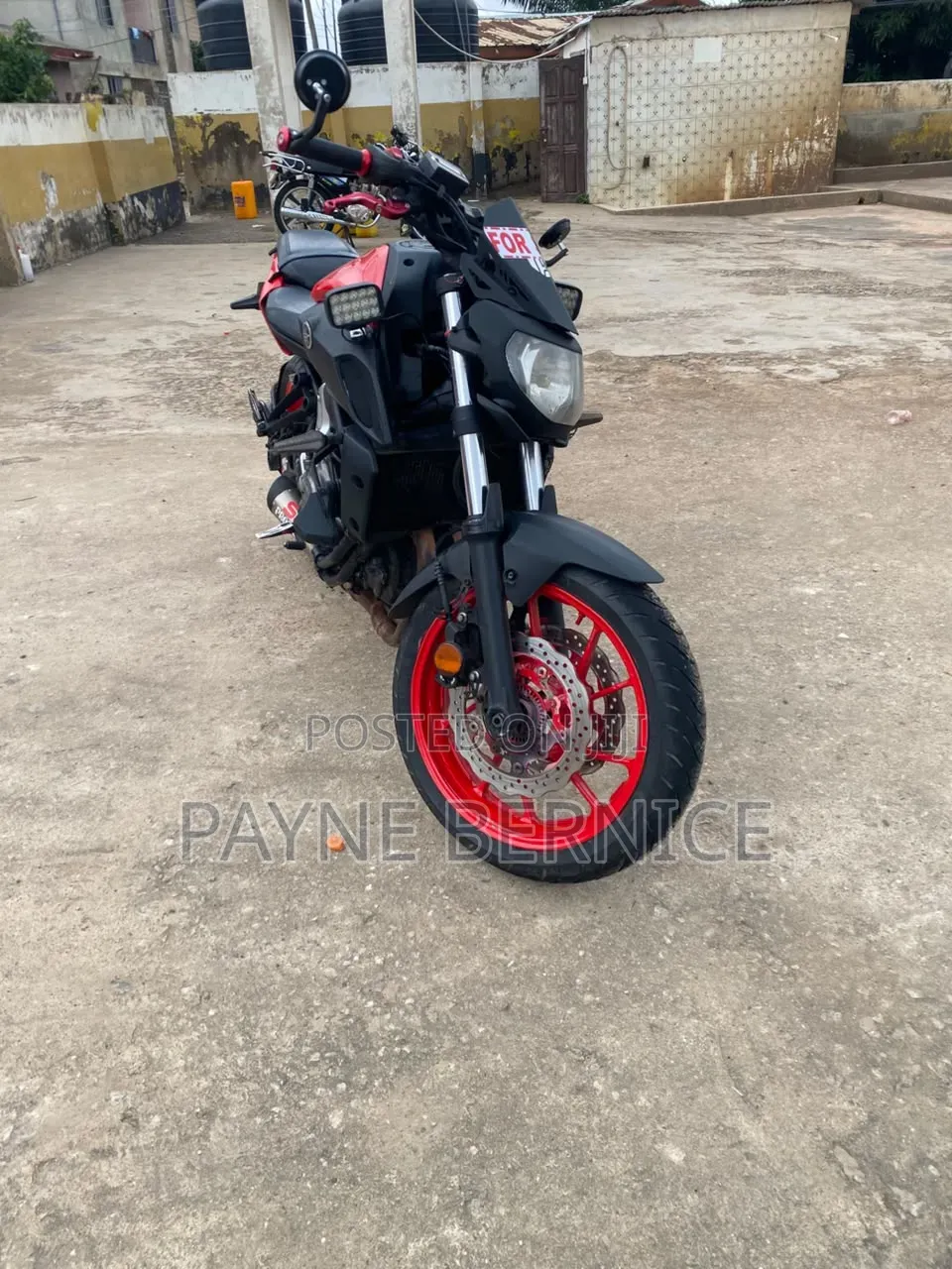 Yamaha FZ 2018 Red