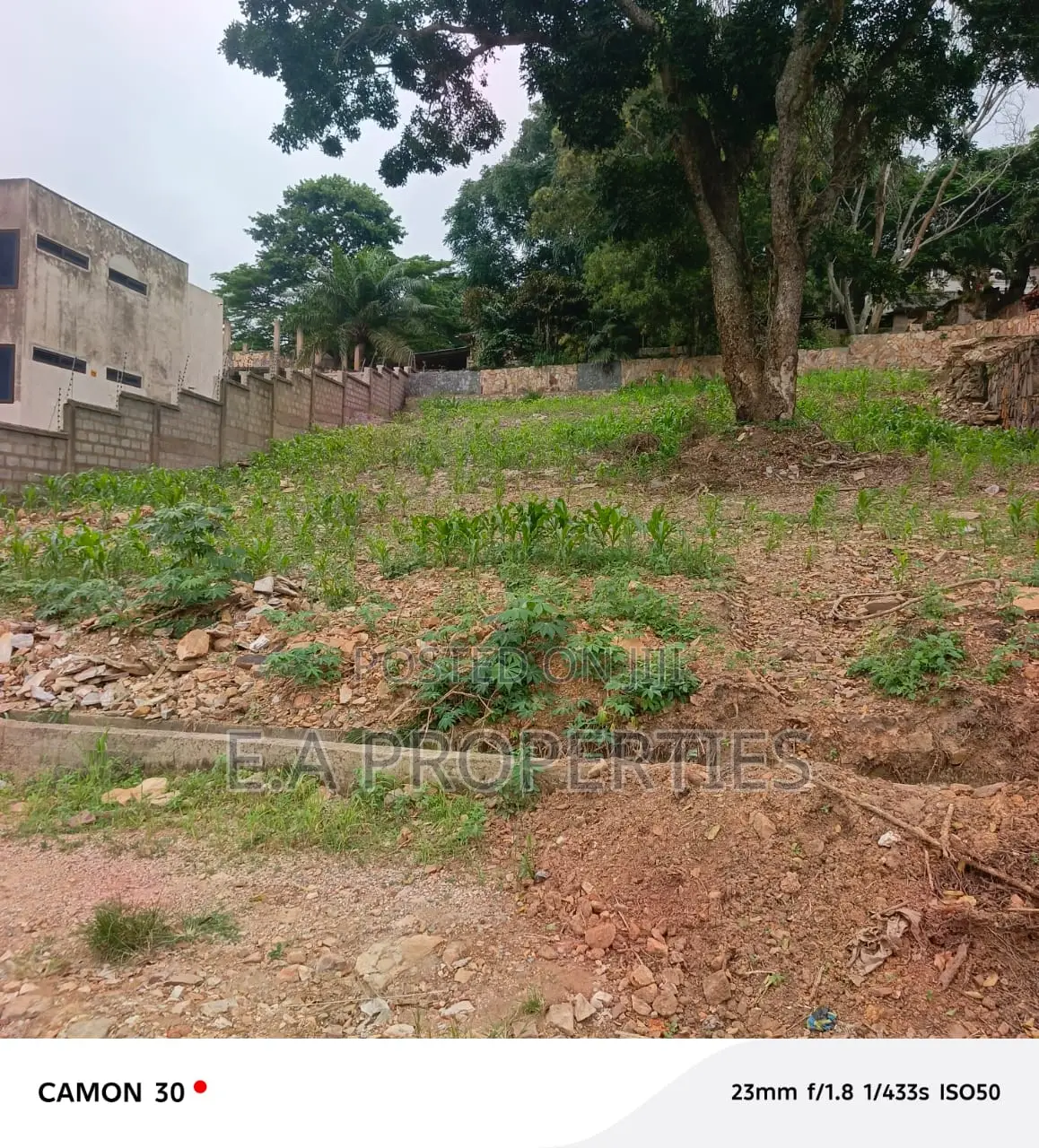 10 Plots Roadside Land for Sale Aburi Peduase