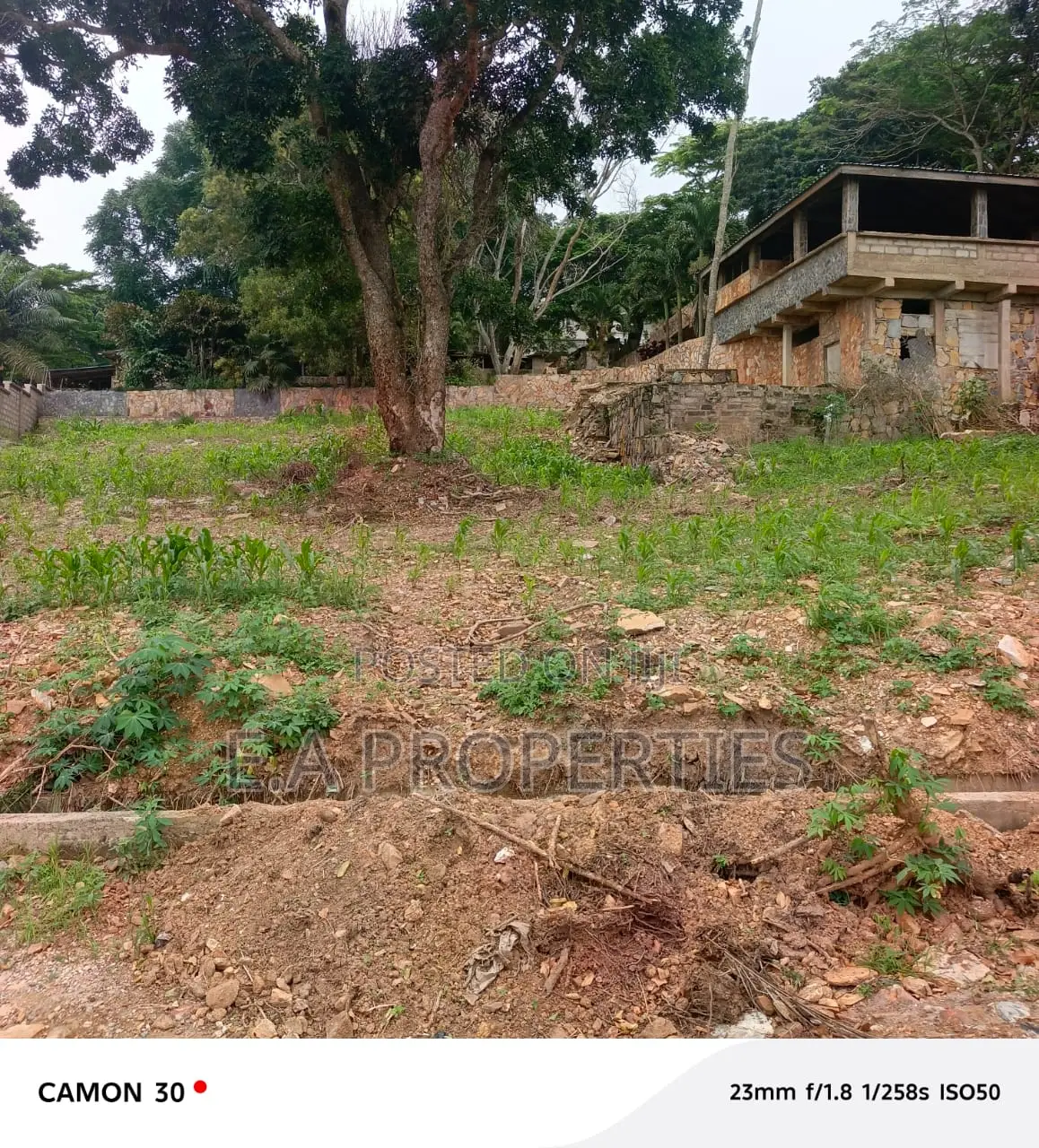 10 Plots Roadside Land for Sale Aburi Peduase