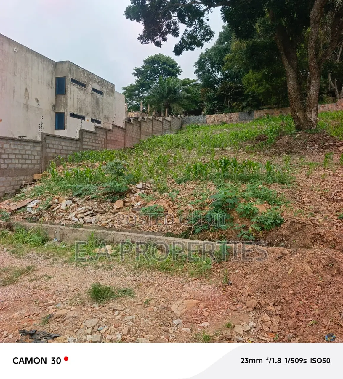 10 Plots Roadside Land for Sale Aburi Peduase