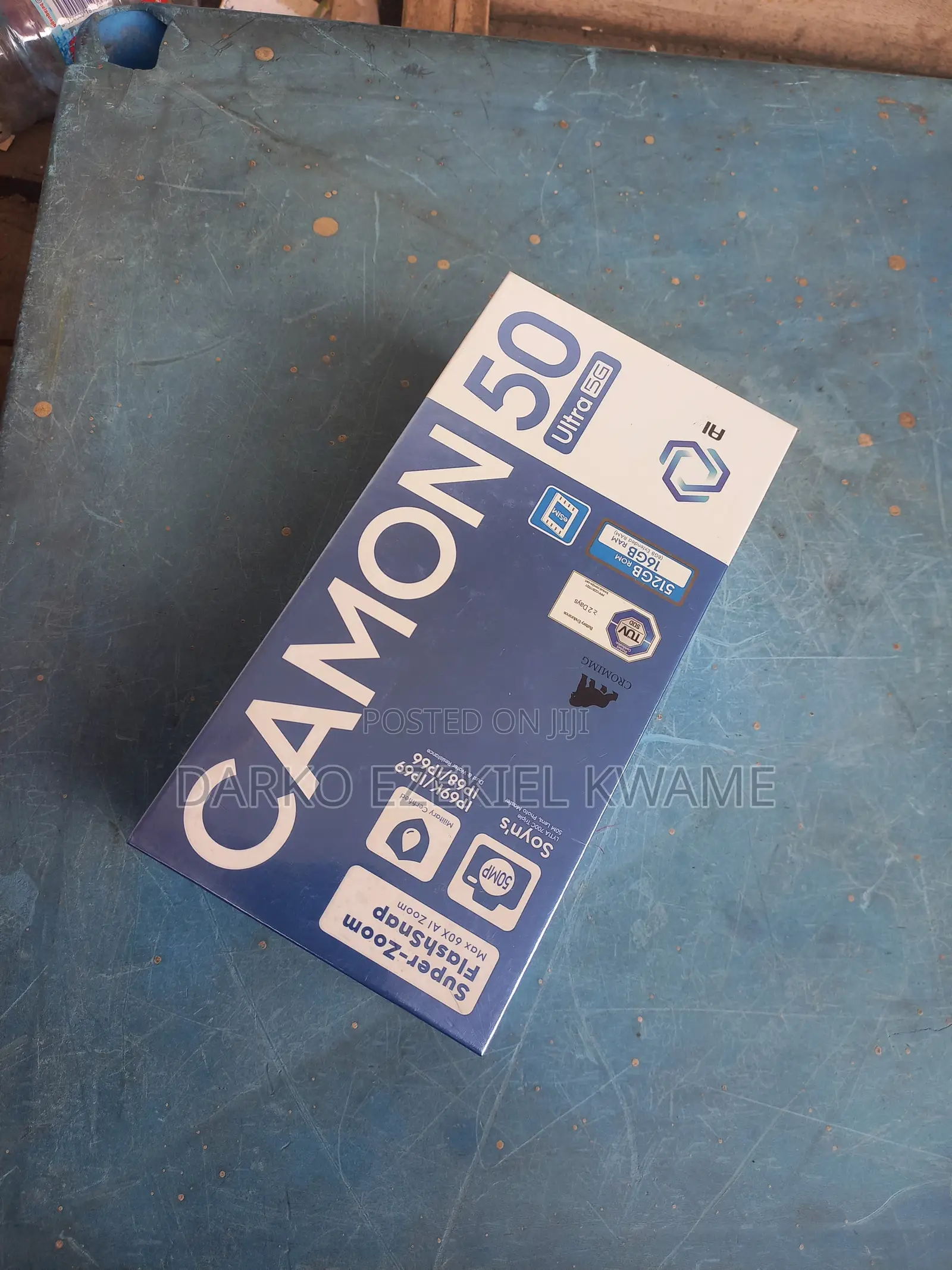 New Tecno Camon 50 Ultra 512 GB Gray