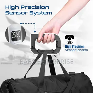 Promate Portable High-Accuracy Digital Luggage Scale Touch Screen LCD