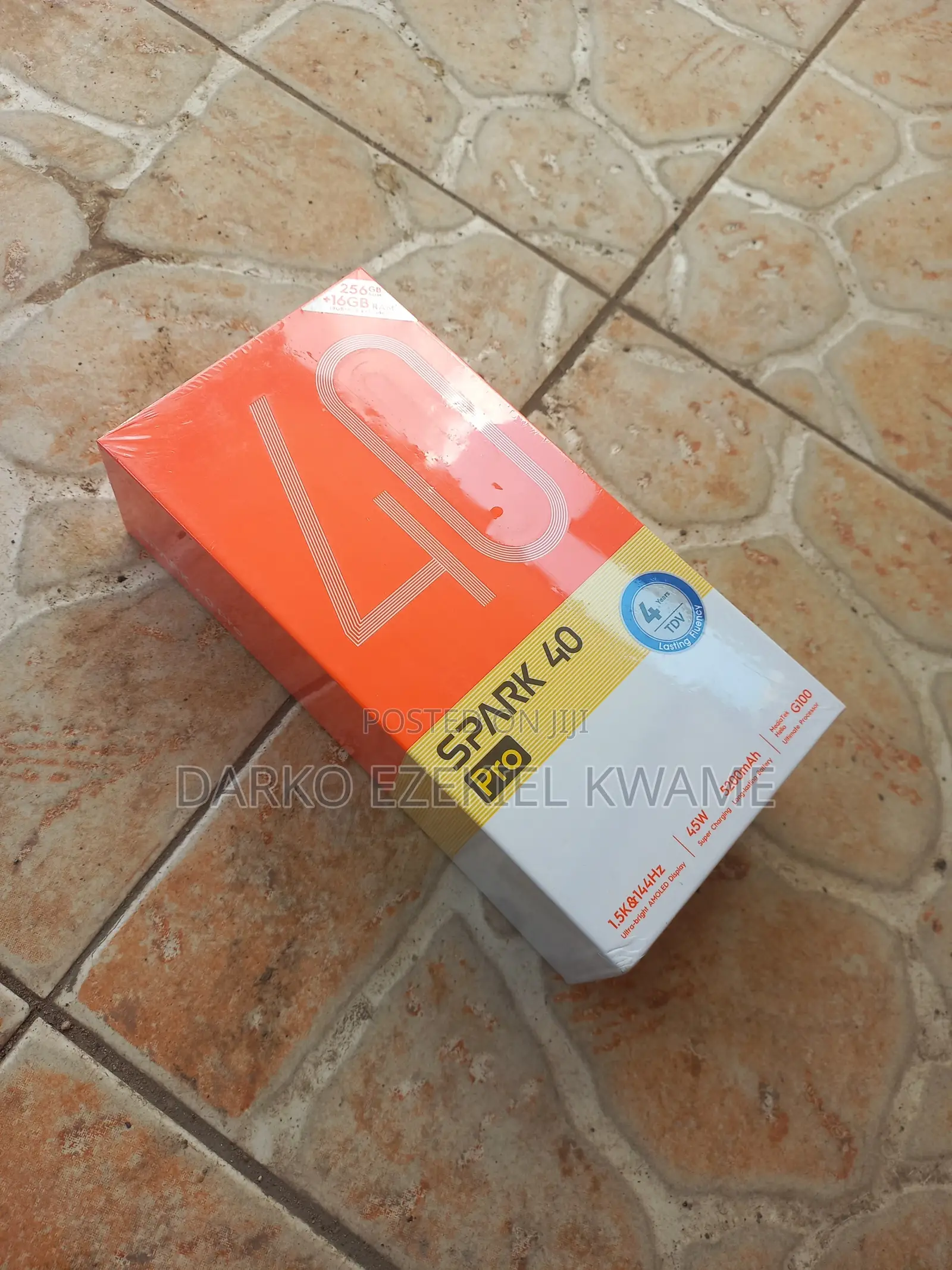 New Tecno Spark 40 Pro 256 GB Blue