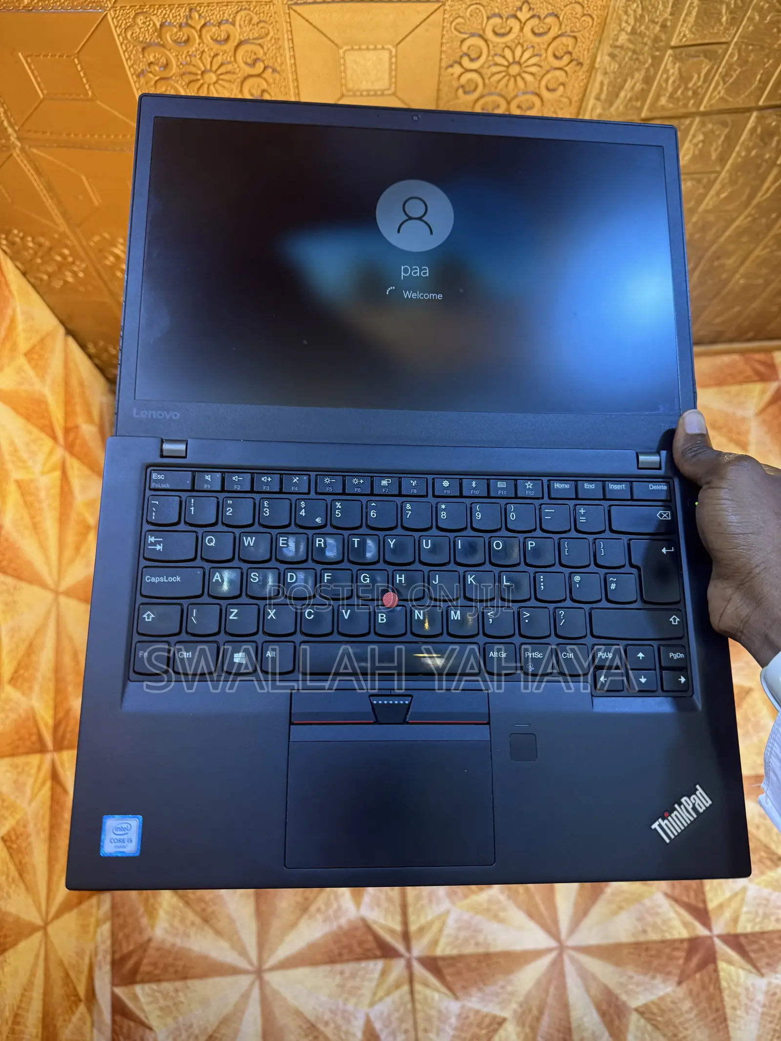Laptop Lenovo ThinkPad T470s 8GB Intel Core i5 SSD 256GB