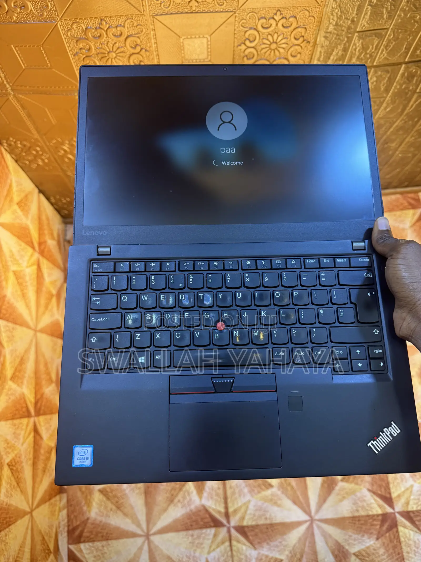 Laptop Lenovo ThinkPad T470s 8GB Intel Core i5 SSD 256GB