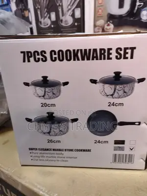 Granite 7pcs Cookware