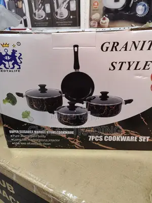 Granite 7pcs Cookware