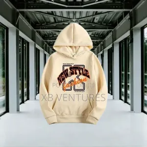 Men's Fashion Comfortable Hoodie - Apricot