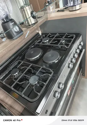 Sigma 90*60 6Burner(4Gas+ 2Electric) Cooker Oven + Grill + Ignition