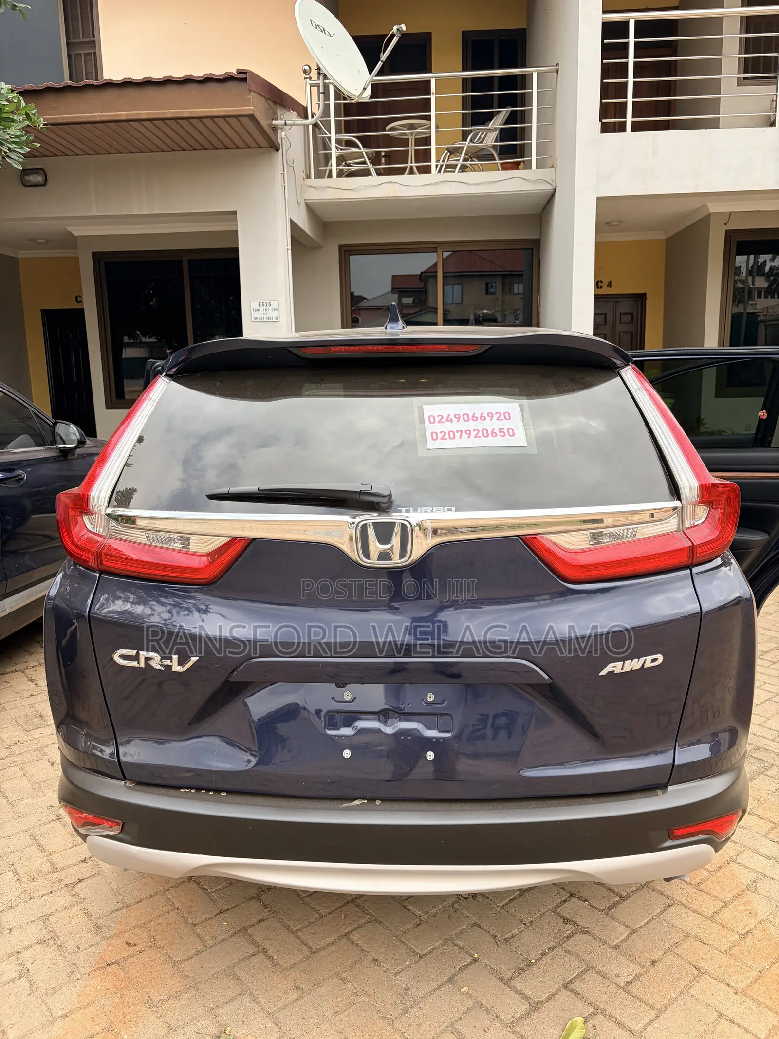 Honda CR-V EX-L AWD 2018 Blue