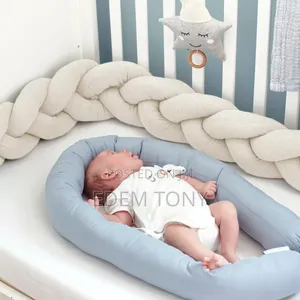 Mother Smile -Braided Crib/Cot Bumper-3meters