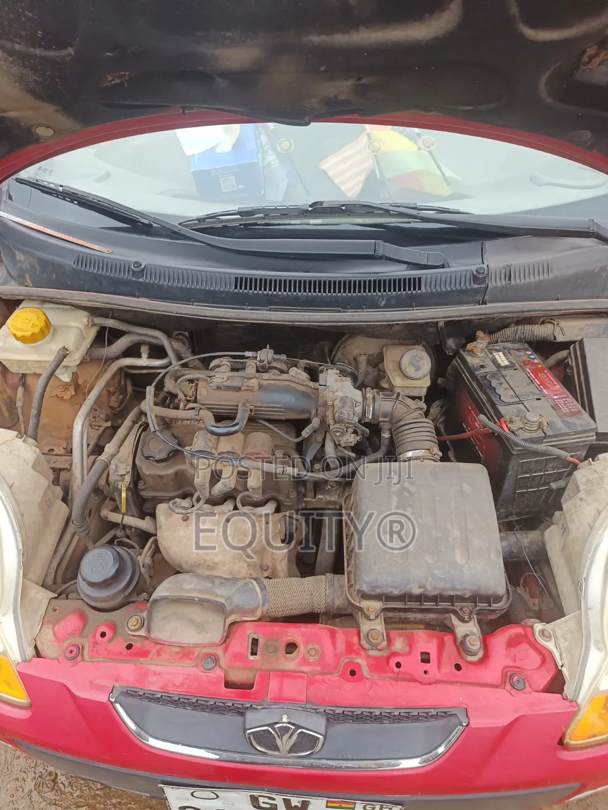 Daewoo Matiz 2009 Red