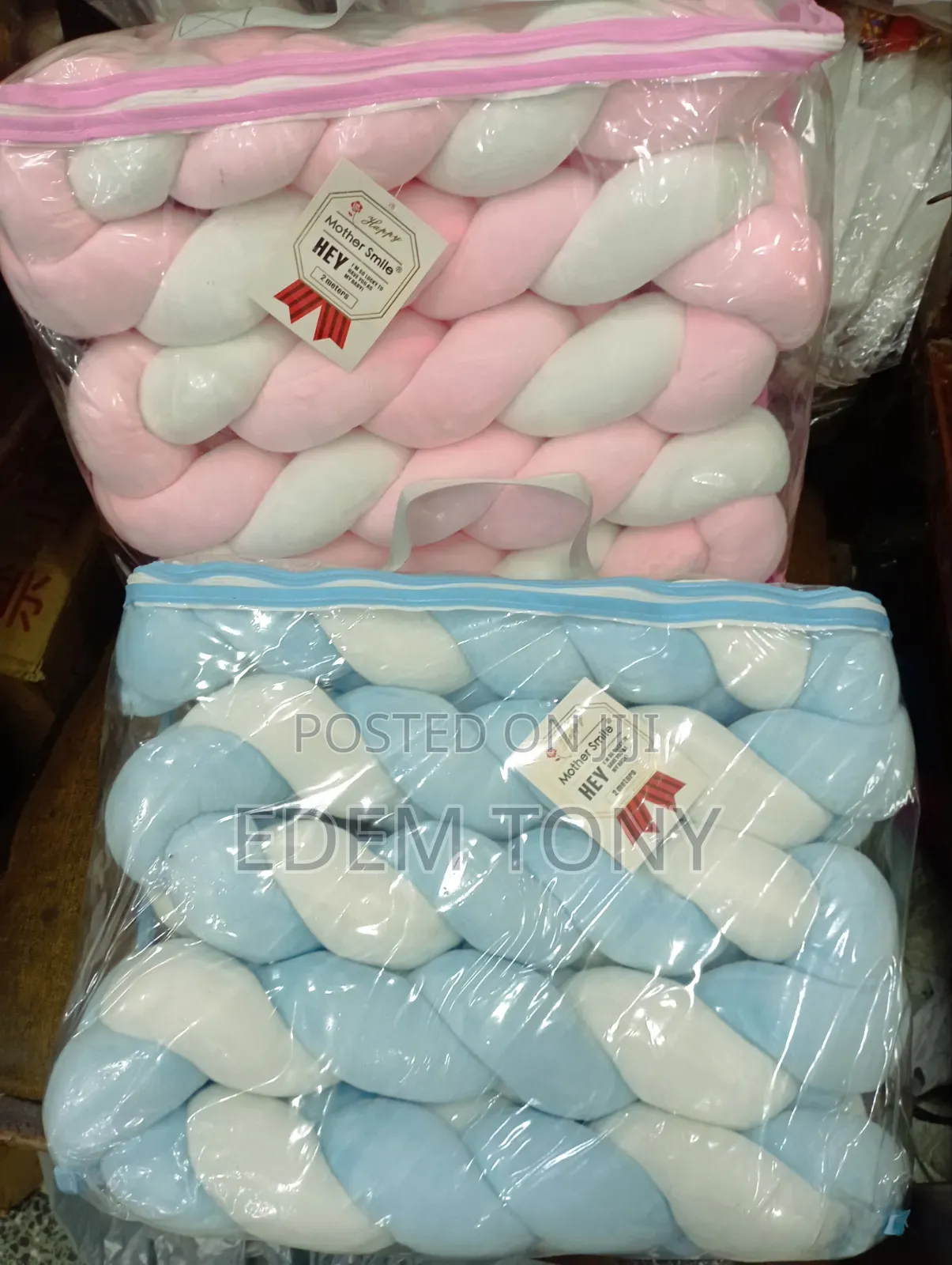 2 Meters Cot Bumpers Designed for Baby Cribs