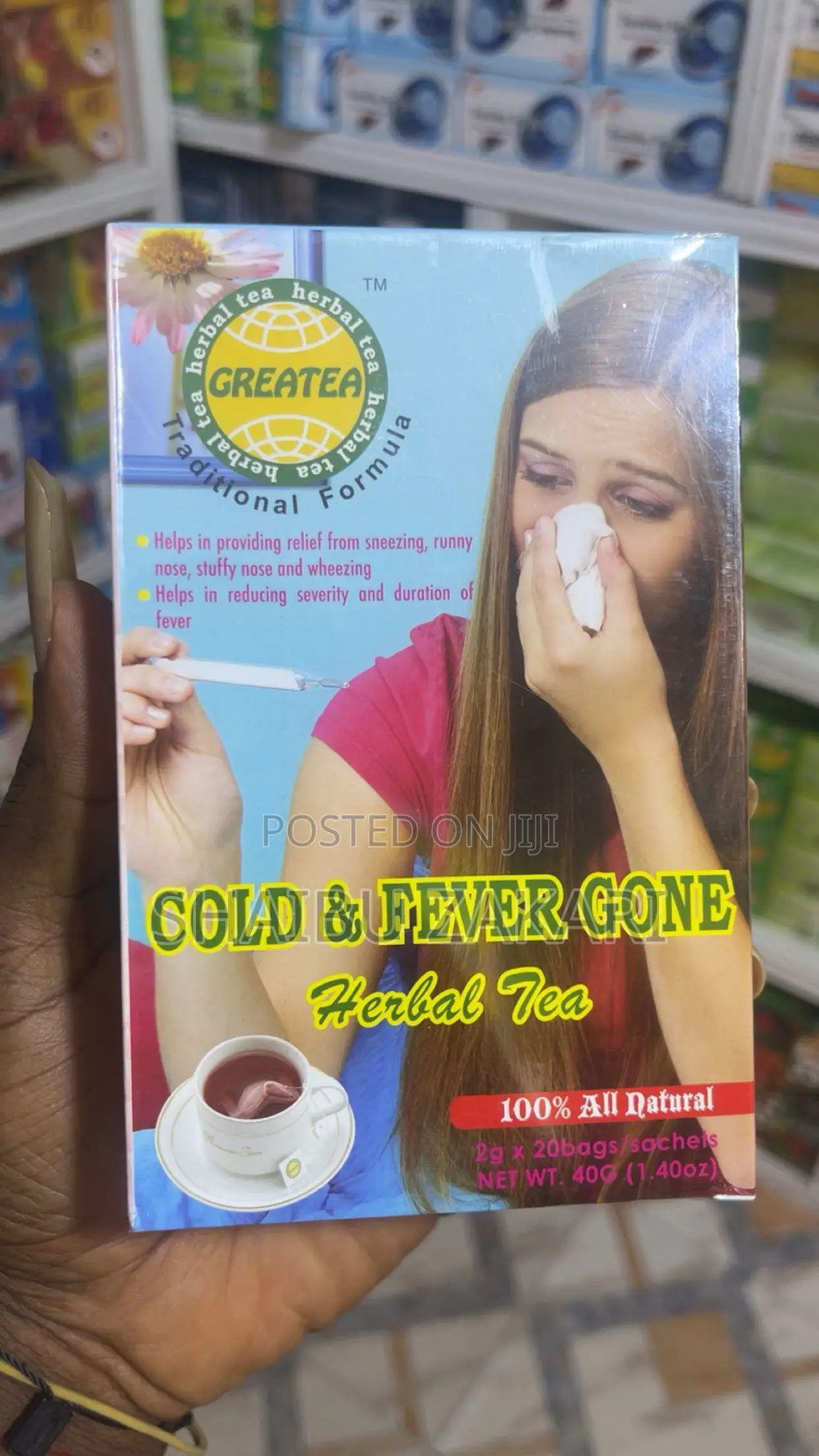 Cold Elver Gone Herbal Tea