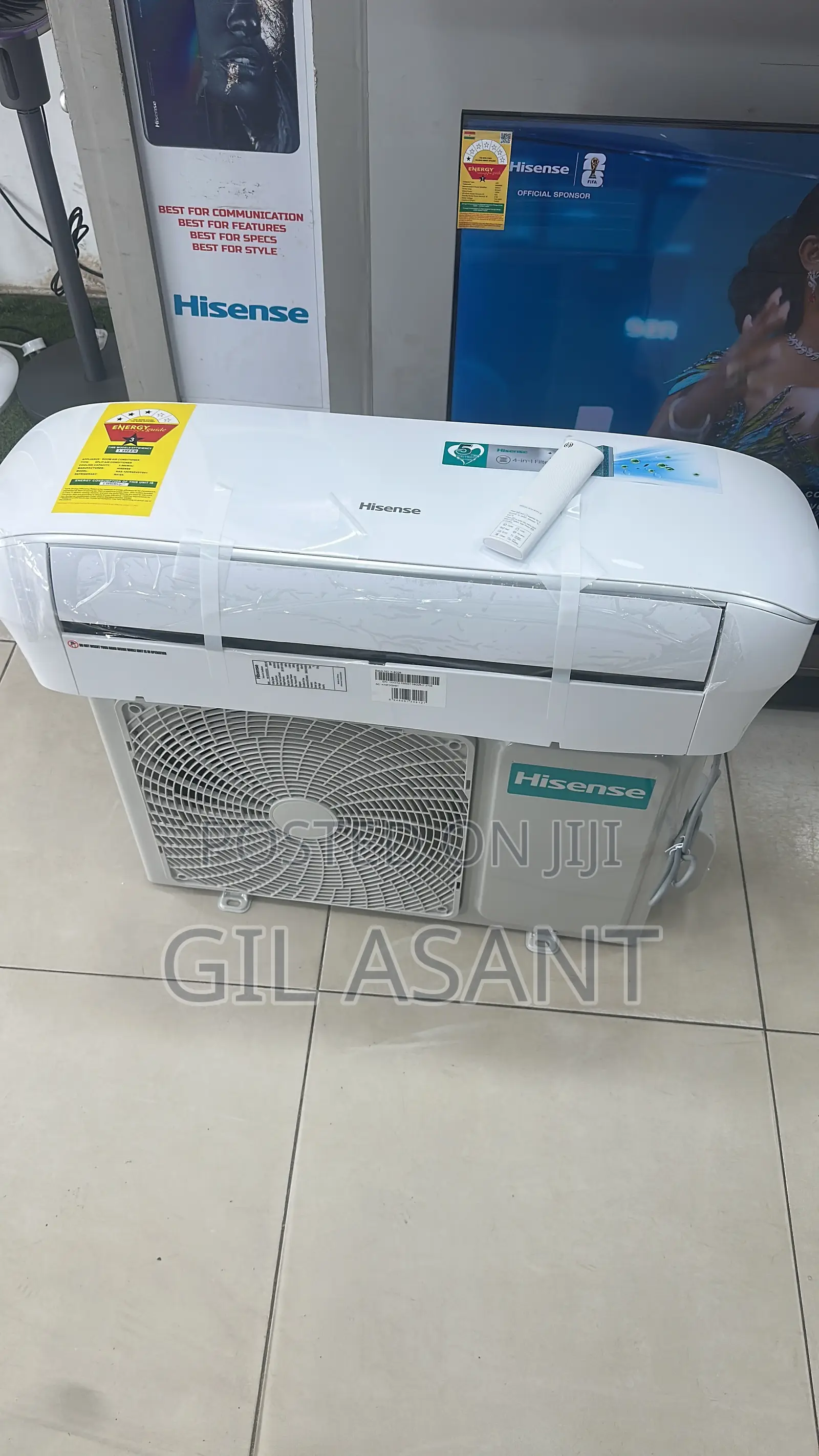 Hisense AC 1.5hp Split AC
