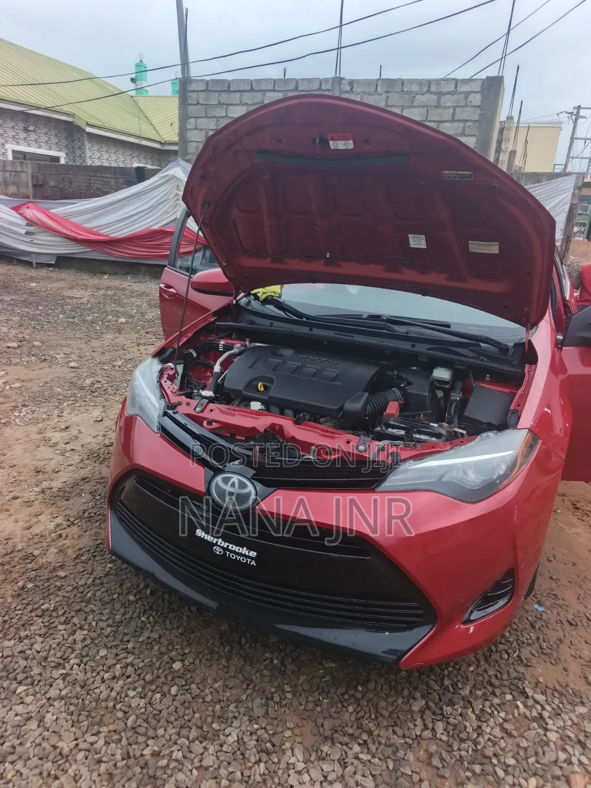 Toyota Corolla 2017 Red