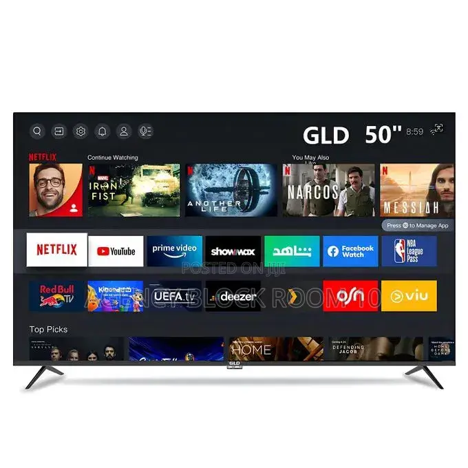 GLD 50 Inch Full HD Smart TV – Android OS TV 50 Inches