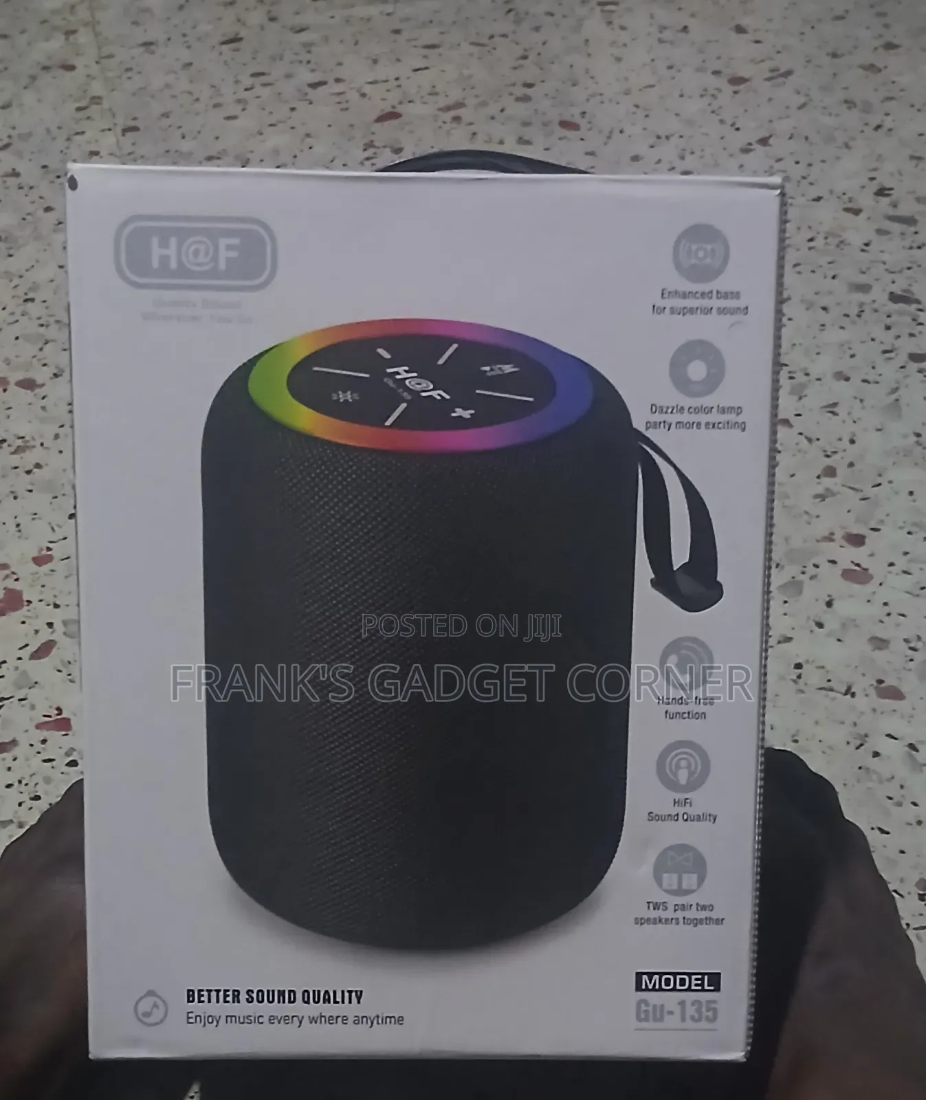 Haf Portable Bluetooth Speaker