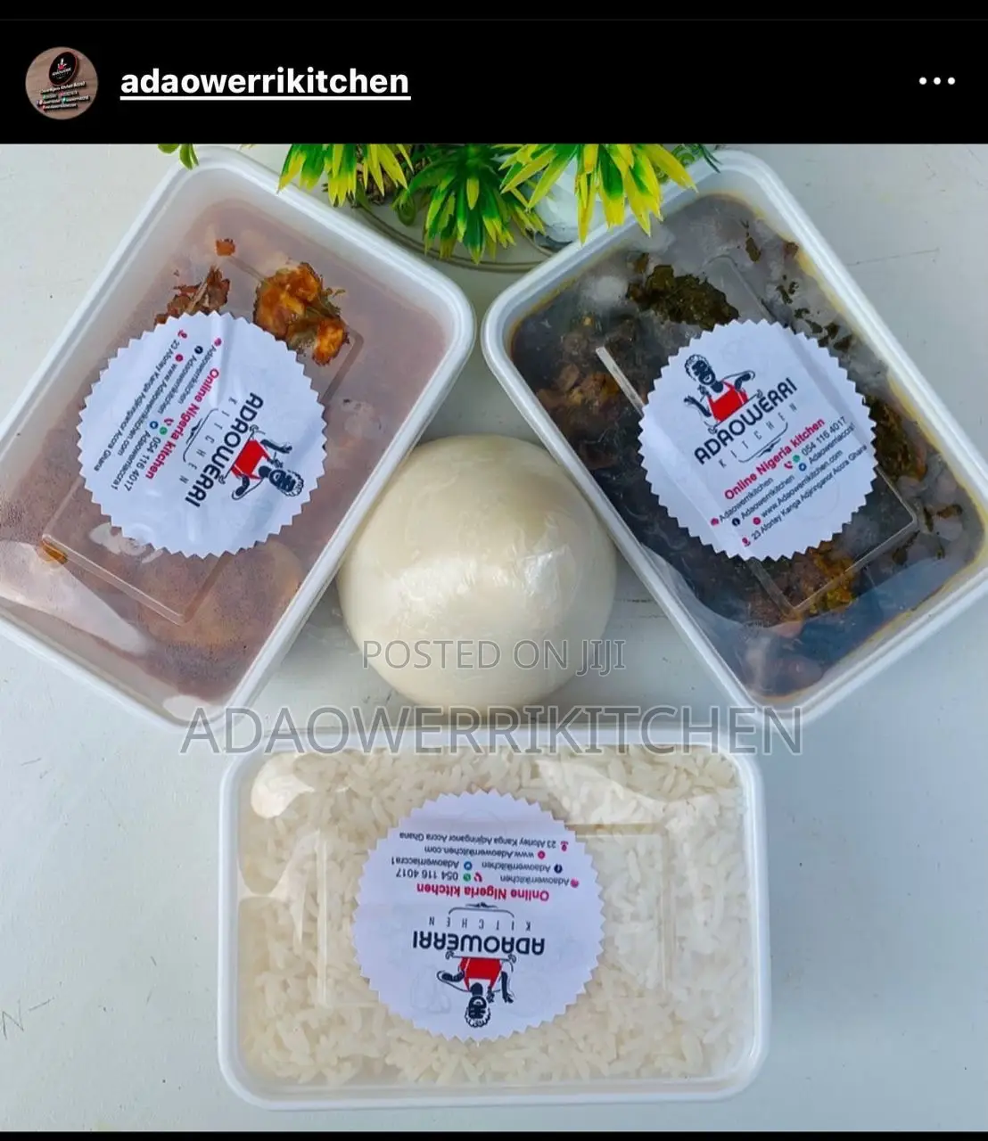 Fresh Nigerian Bulk Meals (2L 4L) for Busy Families.