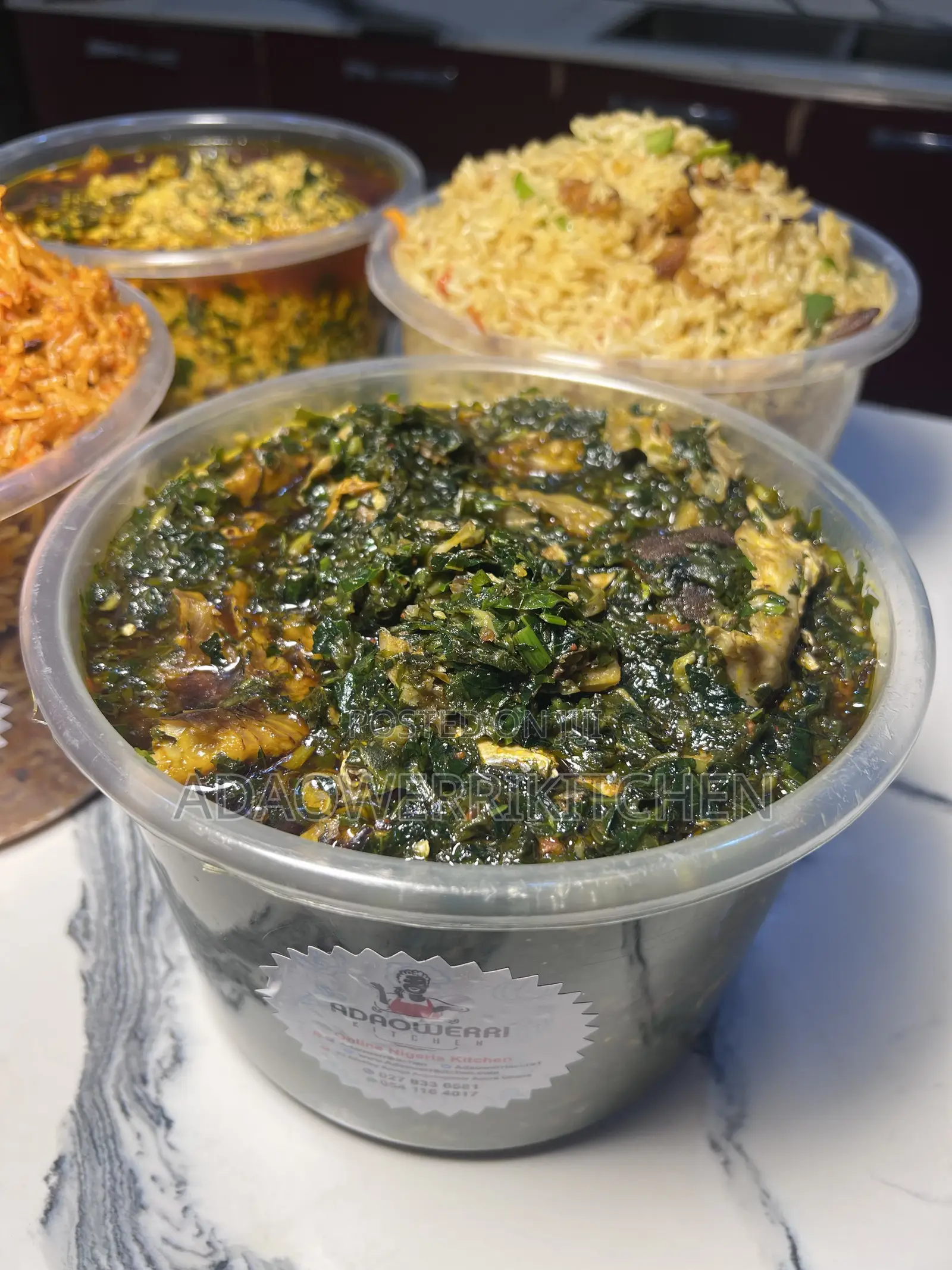 Fresh Nigerian Bulk Meals (2L 4L) for Busy Families.