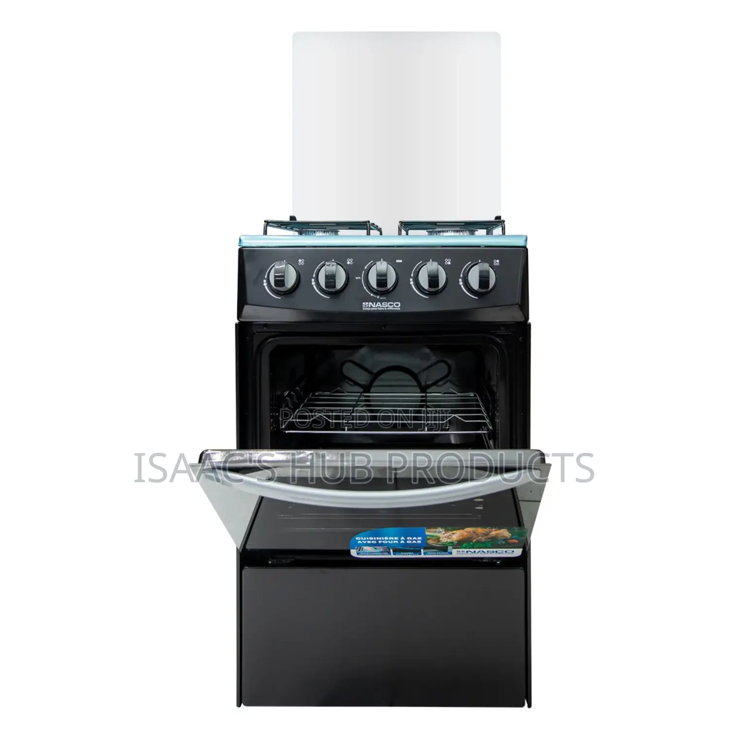 Nasco 4-Burner Gas Cooker Oven