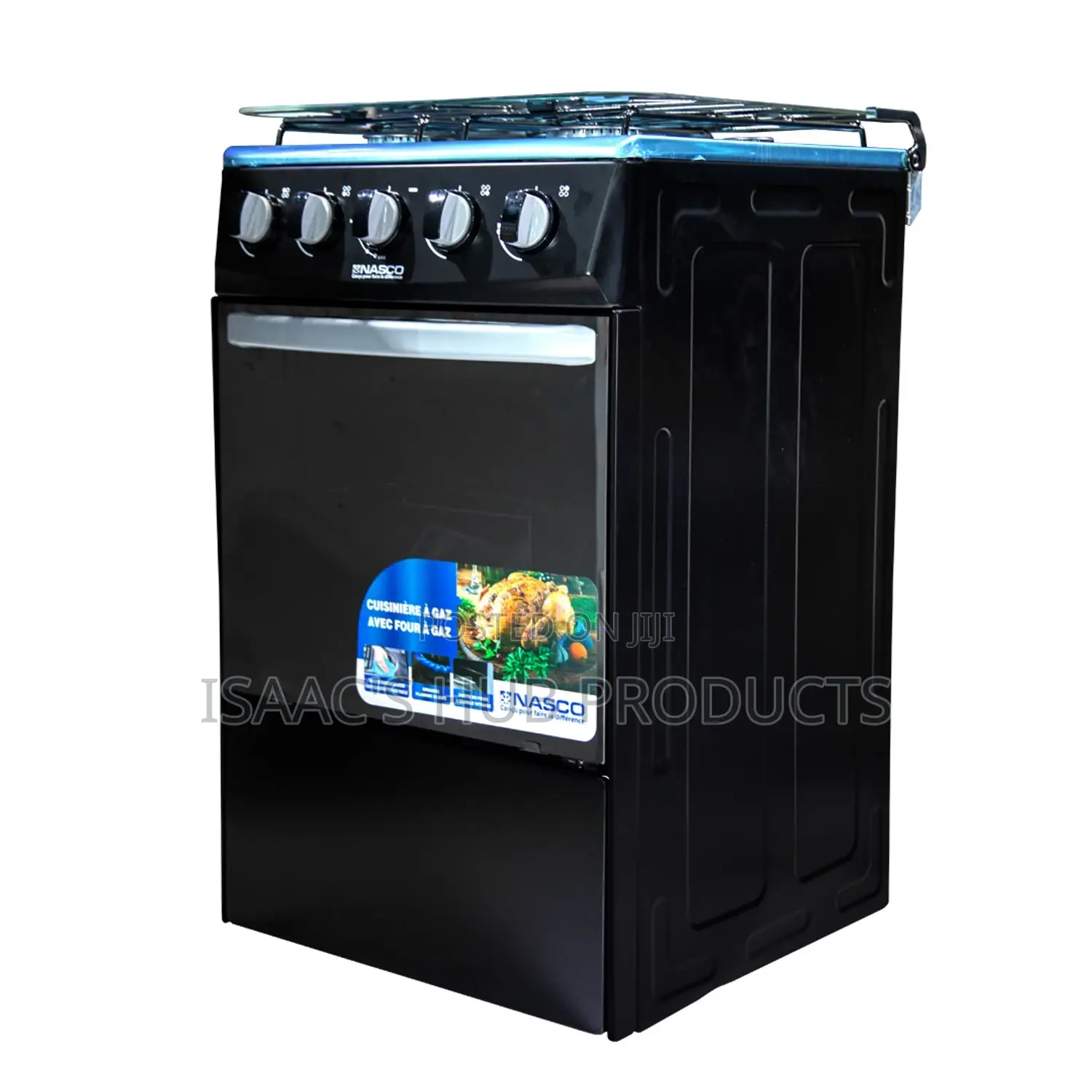 Nasco 4-Burner Gas Cooker Oven