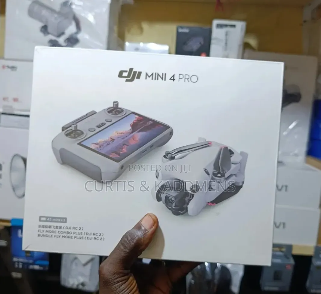 Dji Mini 4 Pro (Dji Rc 2) Fly More Combo Plus Brand New Sealed