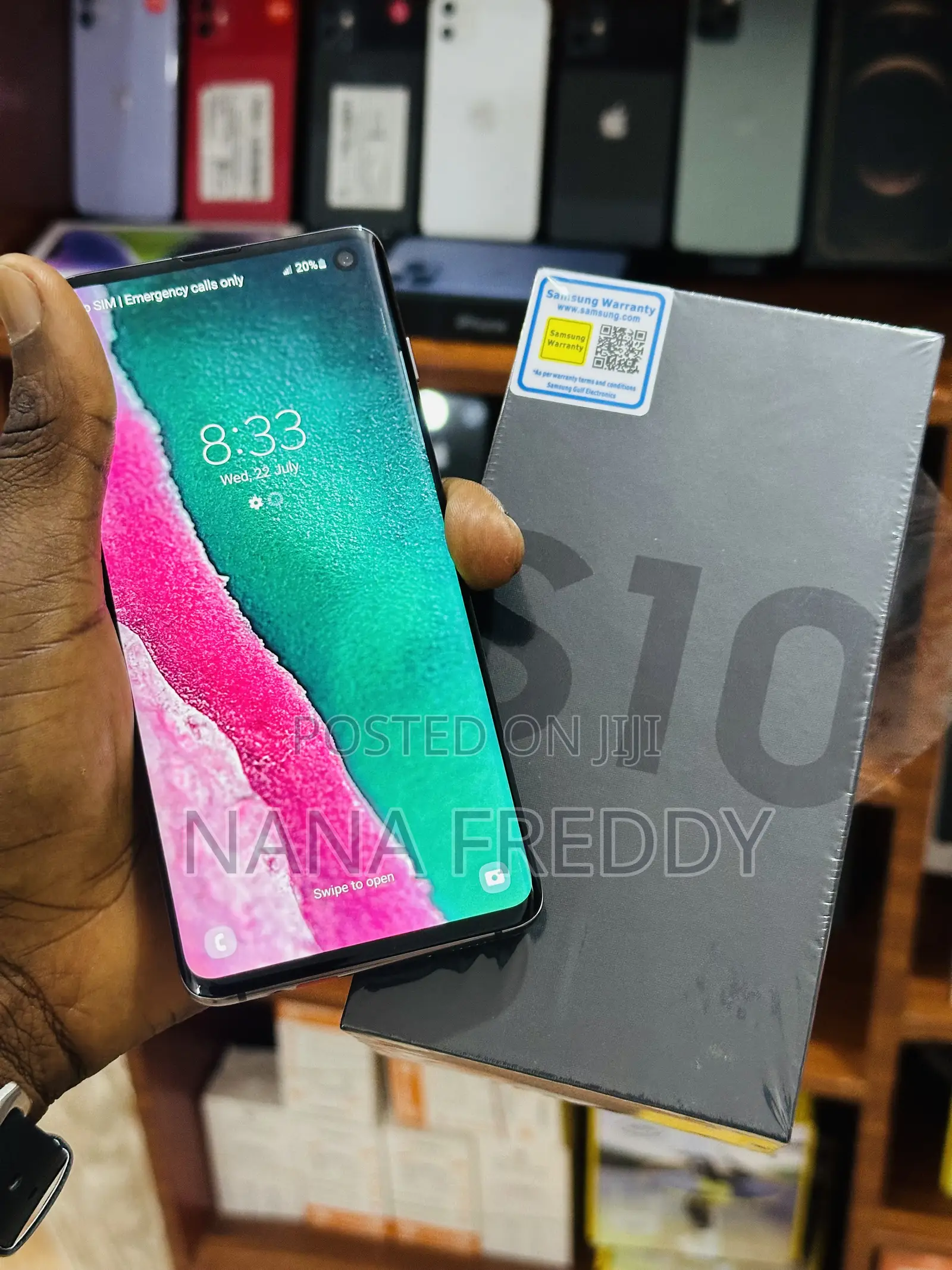 New Samsung Galaxy S10 128 GB Black