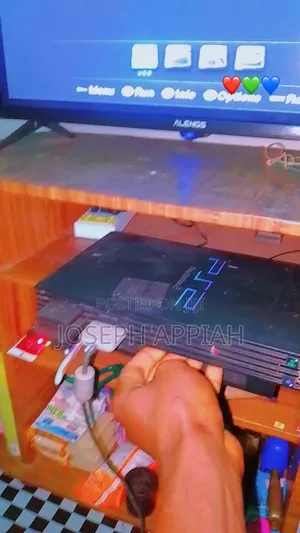 PS2 Game With 8 Games and 2 Game Pads