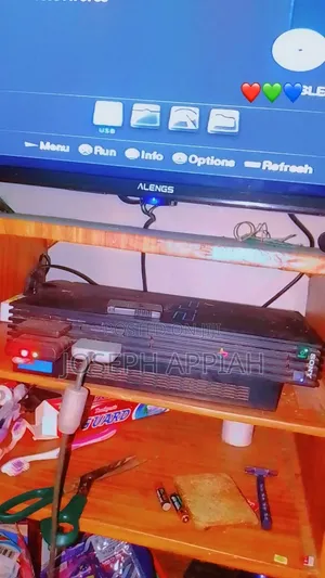 PS2 Game With 8 Games and 2 Game Pads