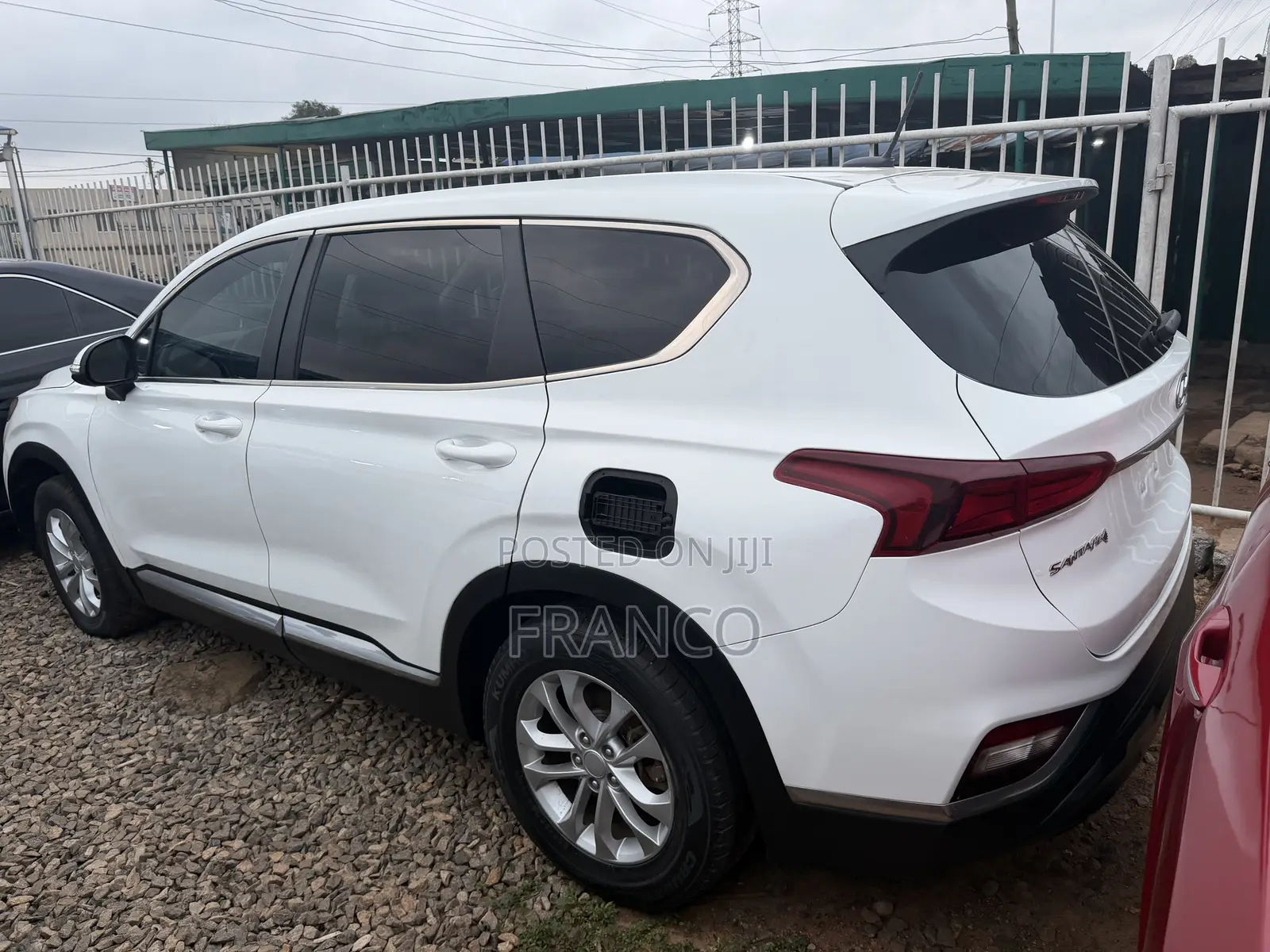 Hyundai Santa Fe SEL 2.4 AWD 2019 White