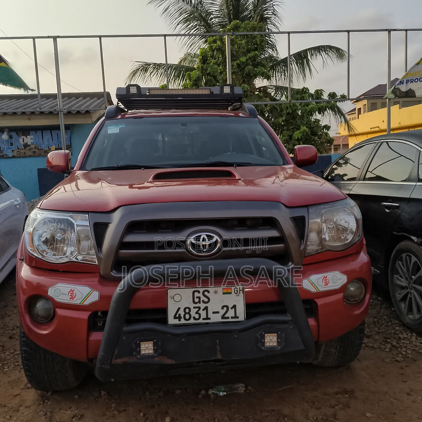 Toyota Tacoma 2015 Red