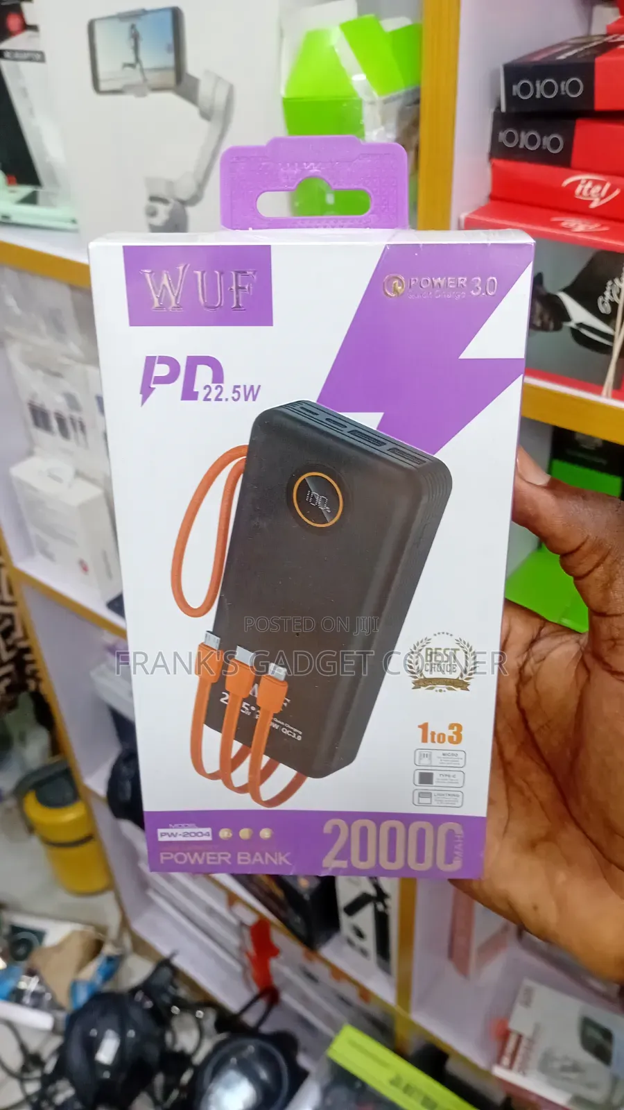 Power Bank 20,000 Mah