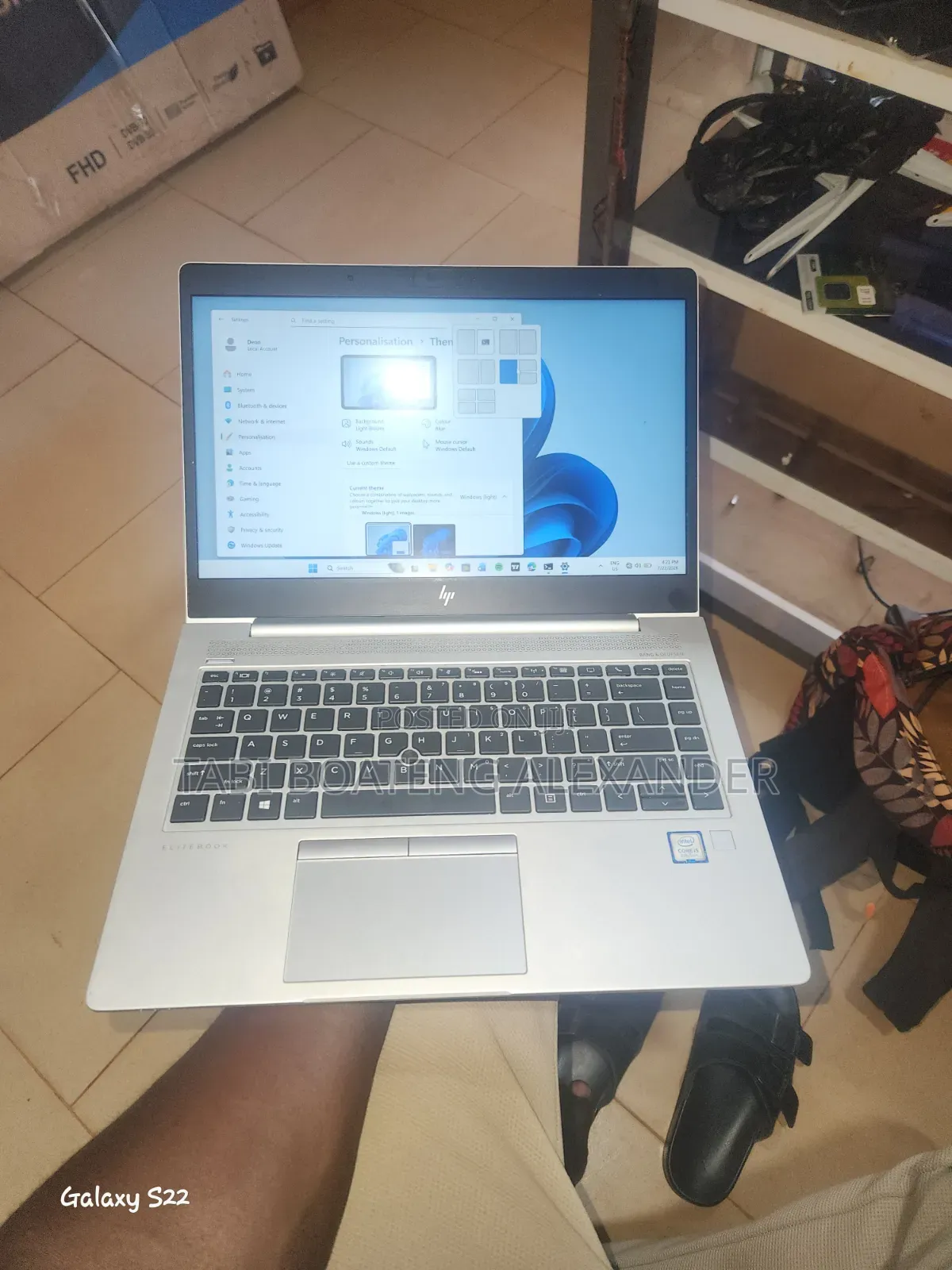 Laptop HP EliteBook 840 G6 16GB Intel Core i5 SSD 256GB