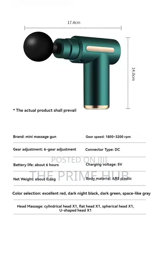Smart Muscle Massage Gun