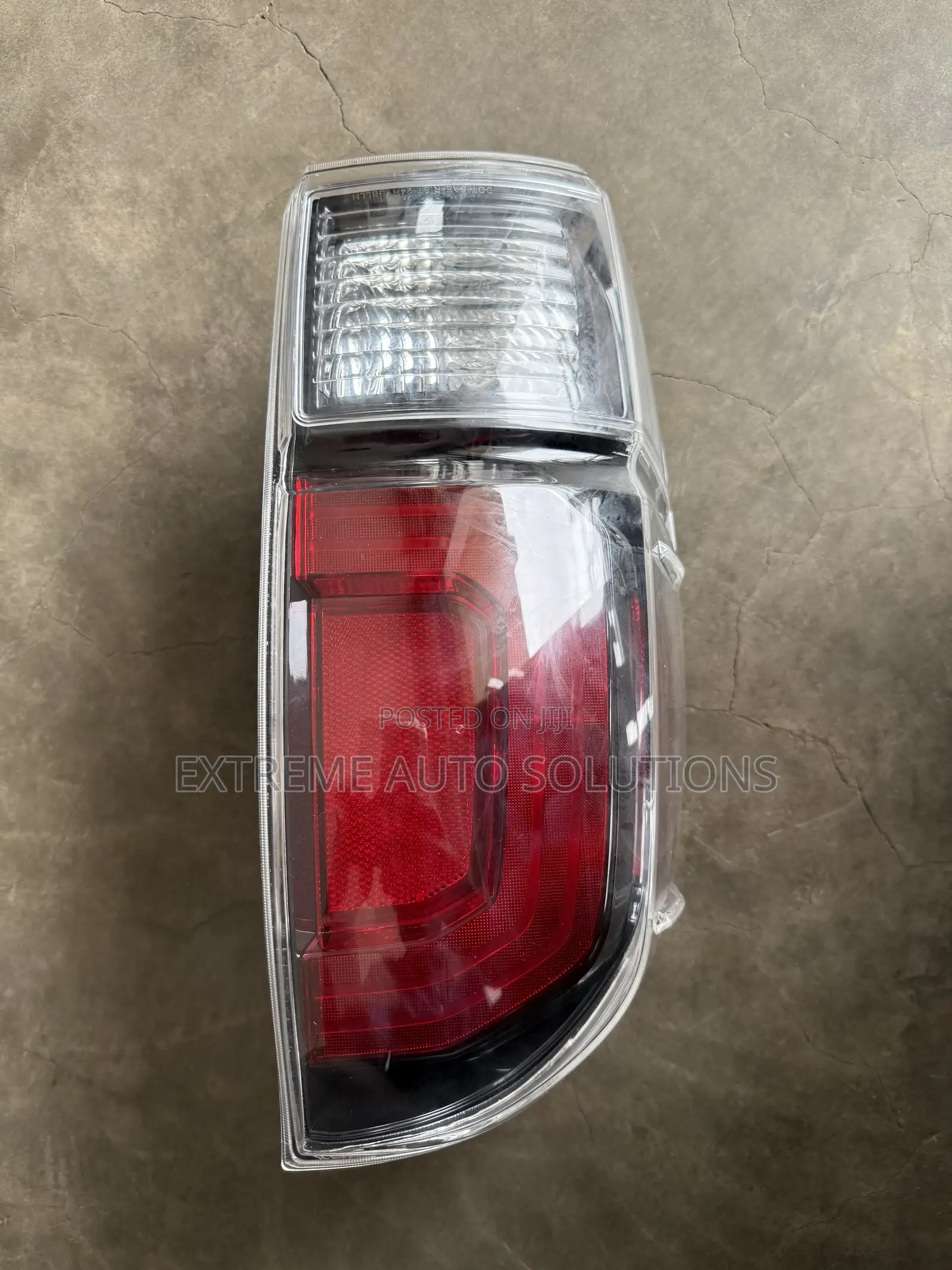 Genuine Toyota OEM TRD PRO Smoked Bezel Tail Light (LH)