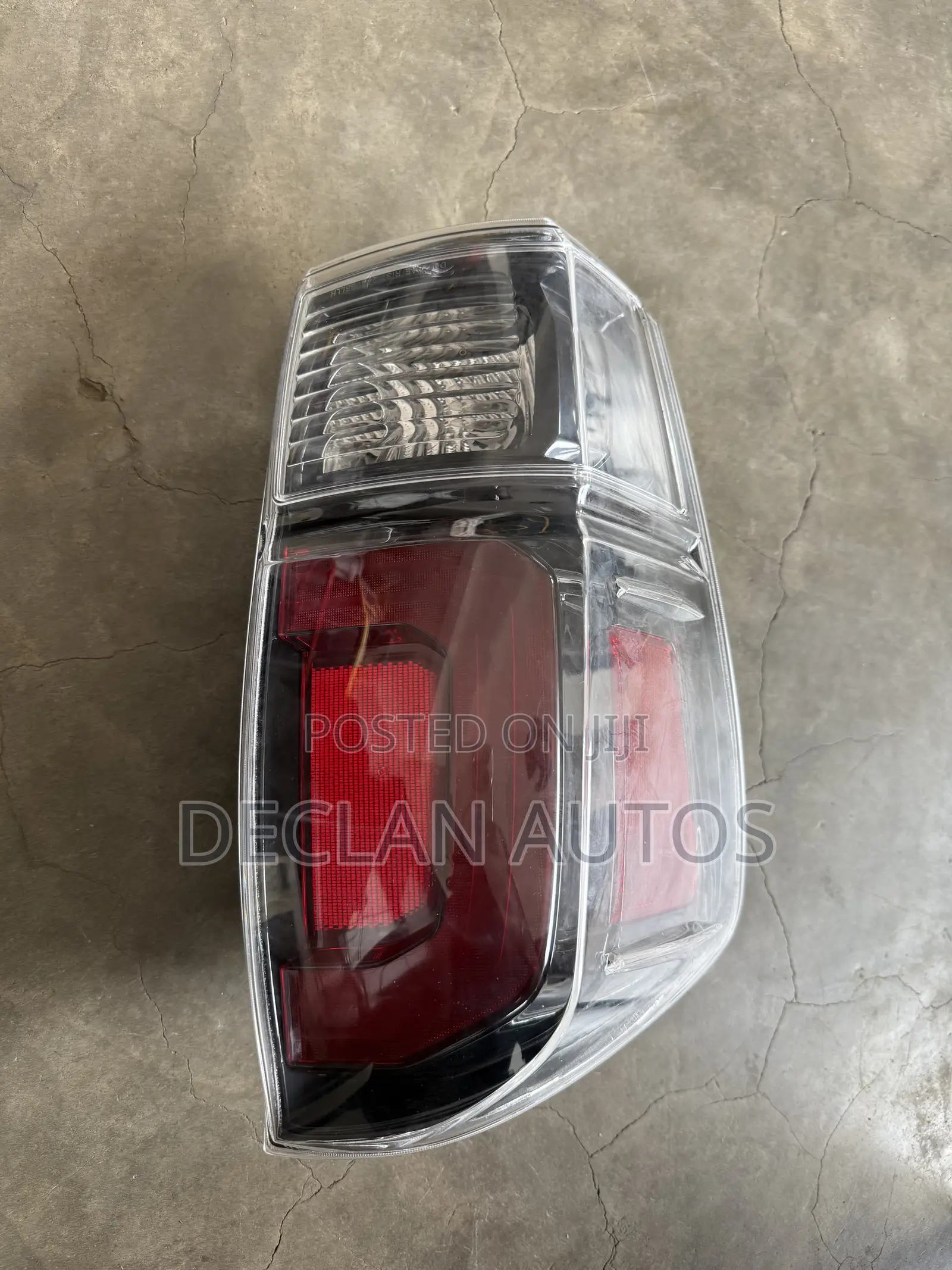 Genuine Toyota OEM TRD PRO Smoked Bezel Tail Light (LH)