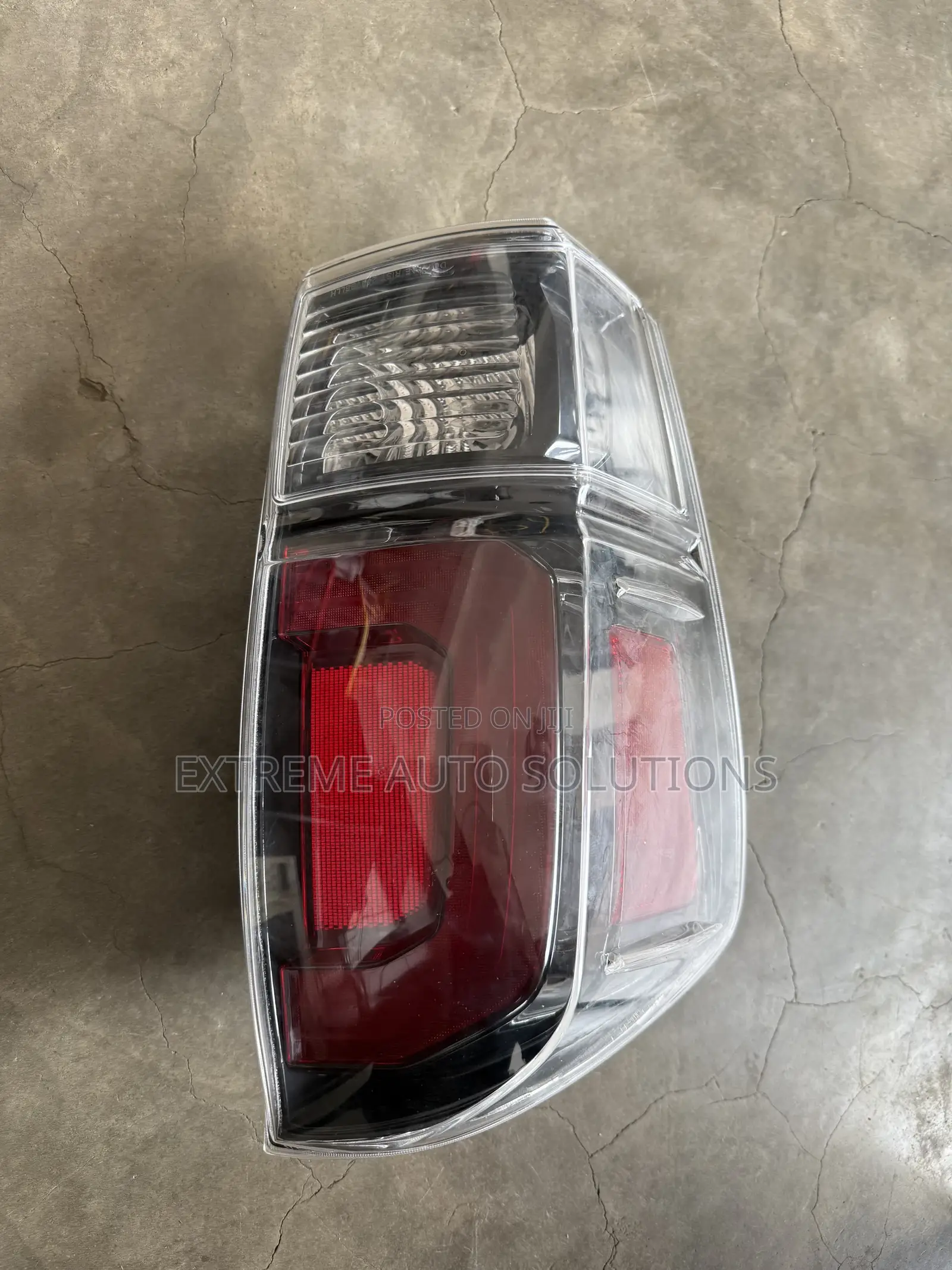 Genuine Toyota OEM TRD PRO Smoked Bezel Tail Light (LH)