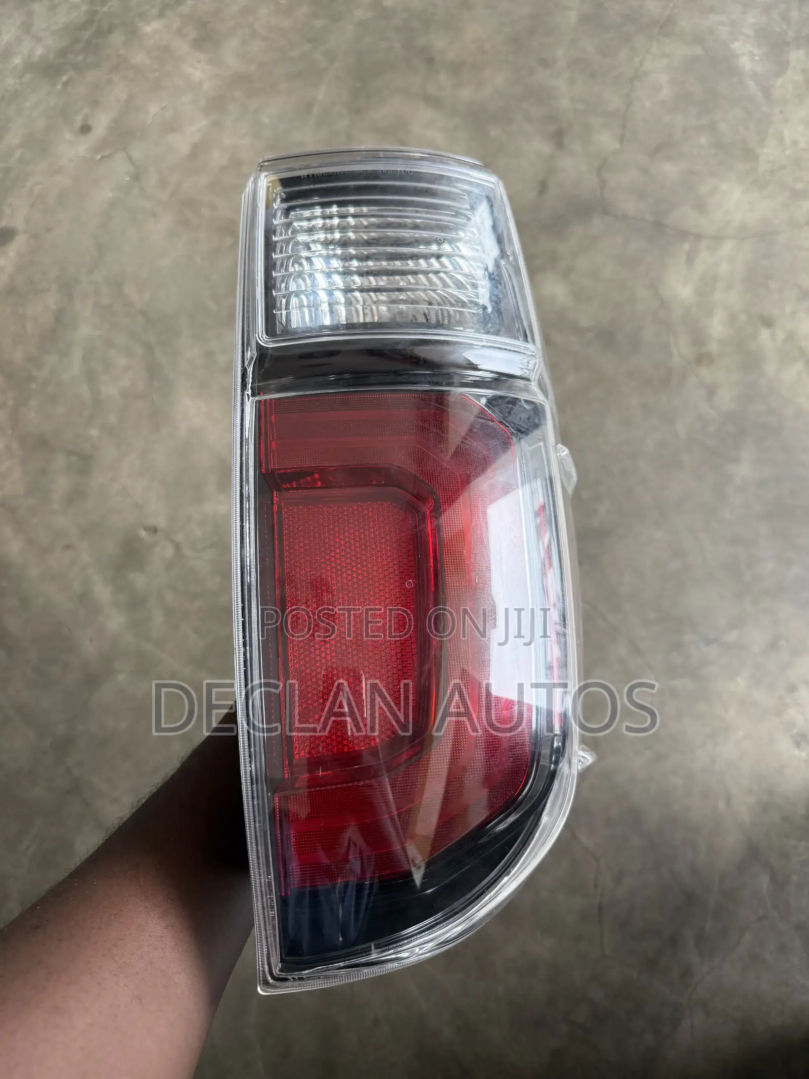 Genuine Toyota OEM TRD PRO Smoked Bezel Tail Light (LH)