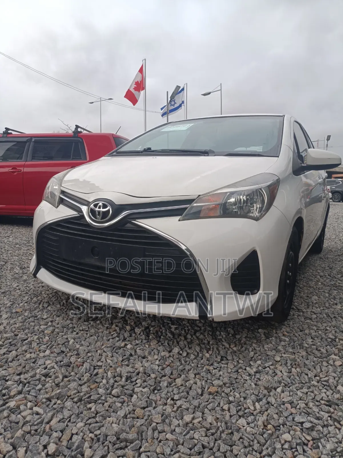 Toyota Yaris 2015 White