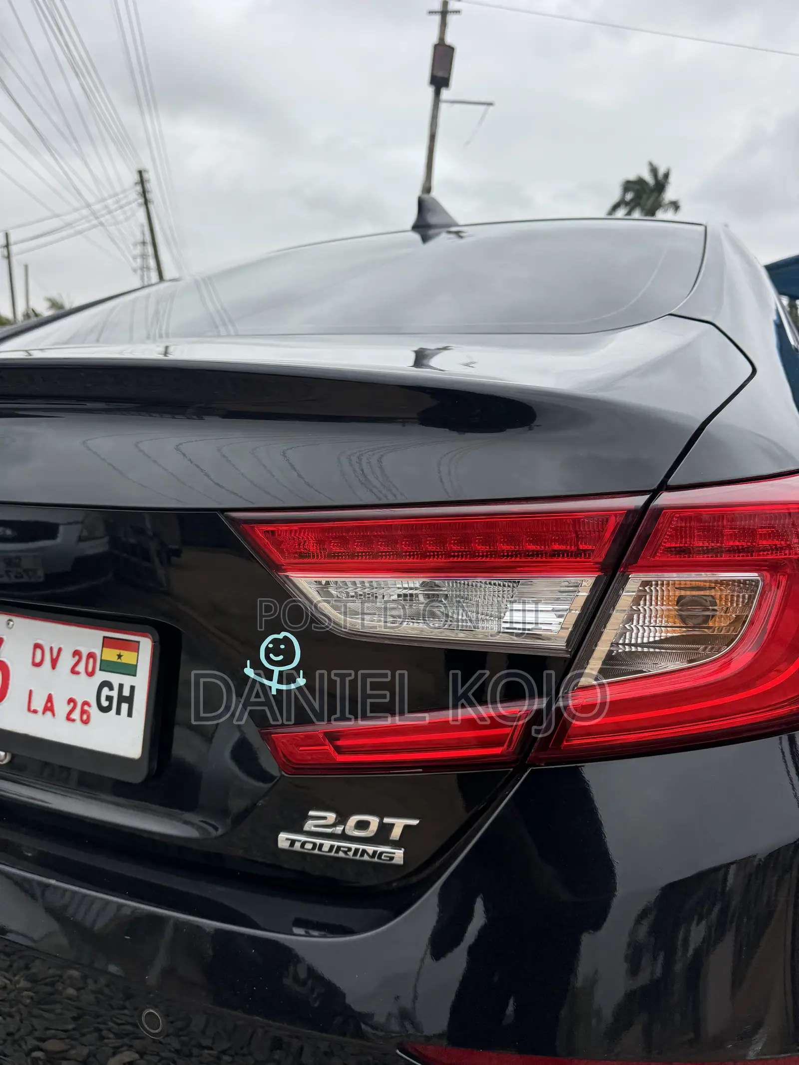 Honda Accord Touring 2.0T 2022 Black