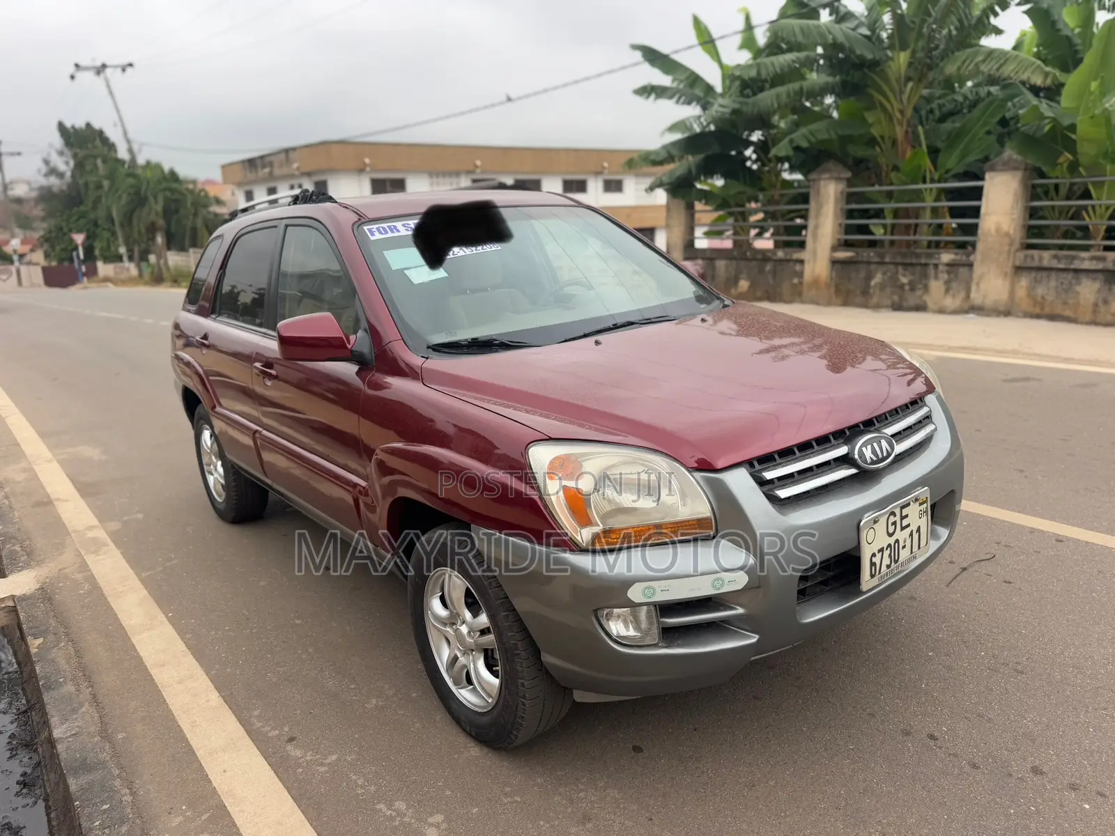 Kia Sportage 2007 Red