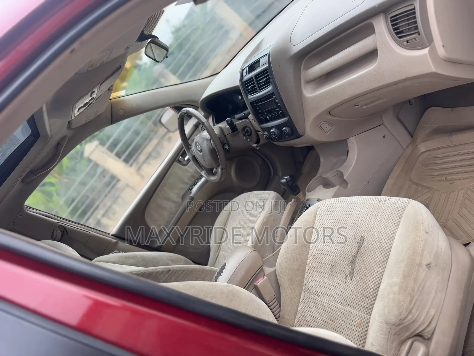 Kia Sportage 2007 Red